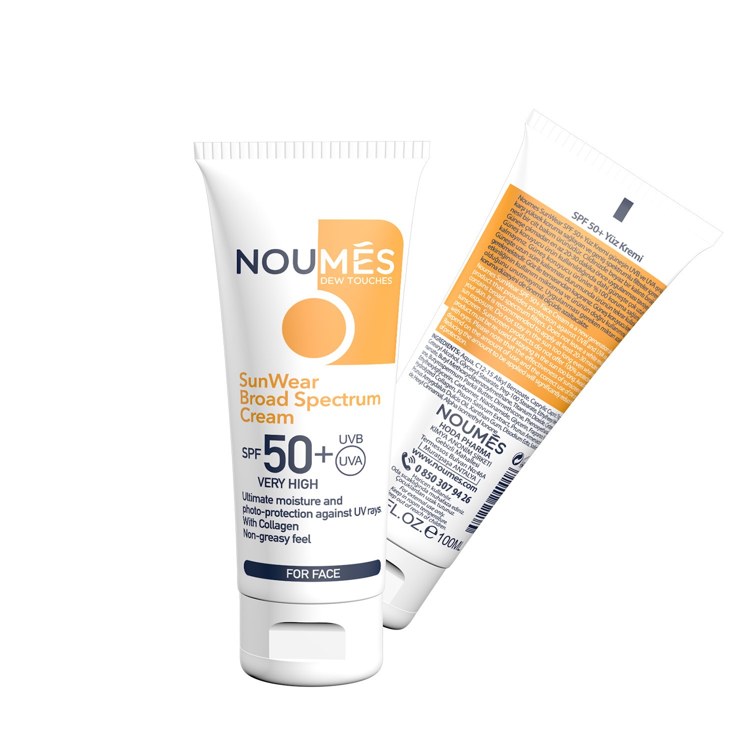 Noumes Yüz Güneş Kremi 100 Ml