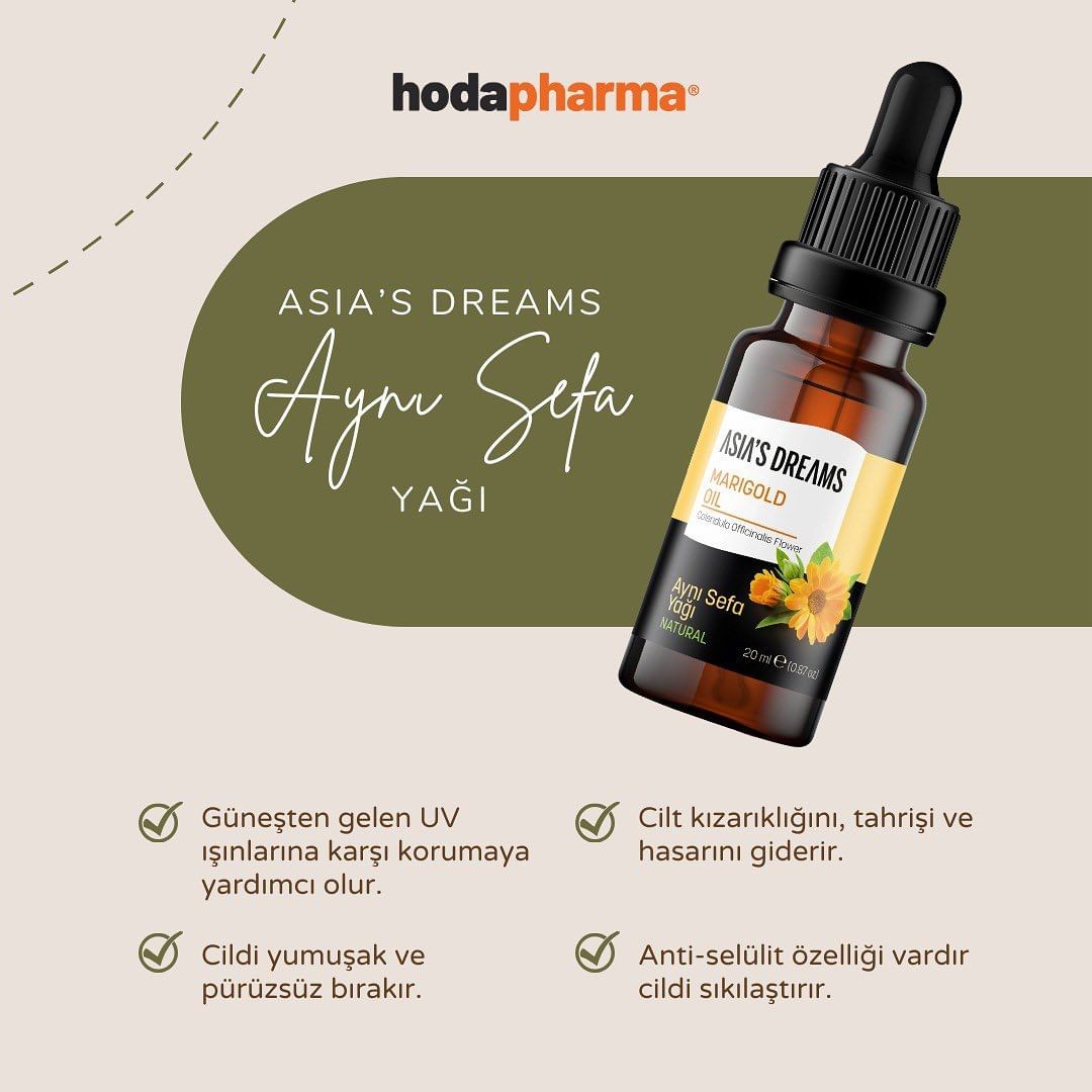 Asia's Dreams Aynı Sefa Yağı 20ml