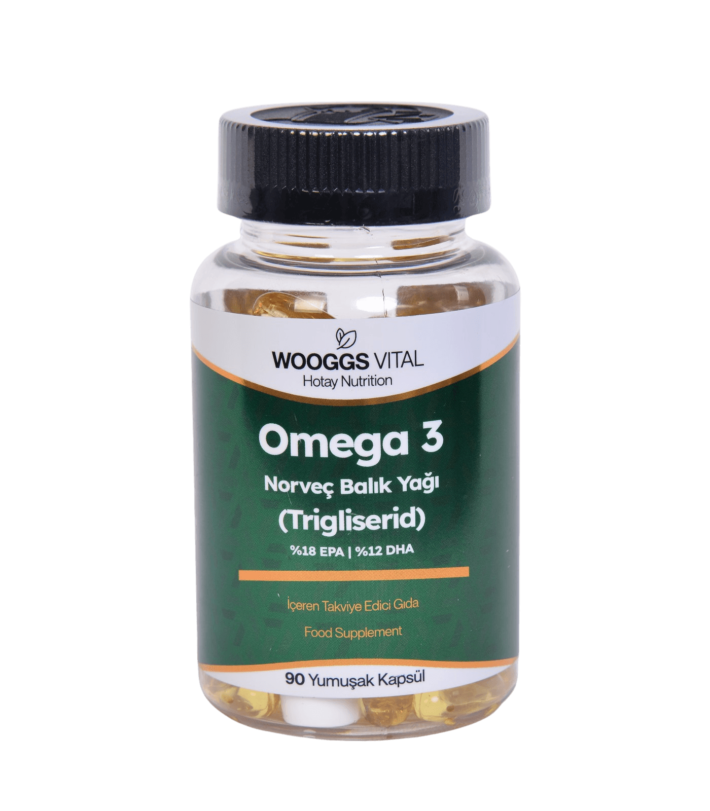 Wooggs Vital Omega 3 Norveç Balık Yağı (Trigliserid) İTEG 90 SOFT JEL