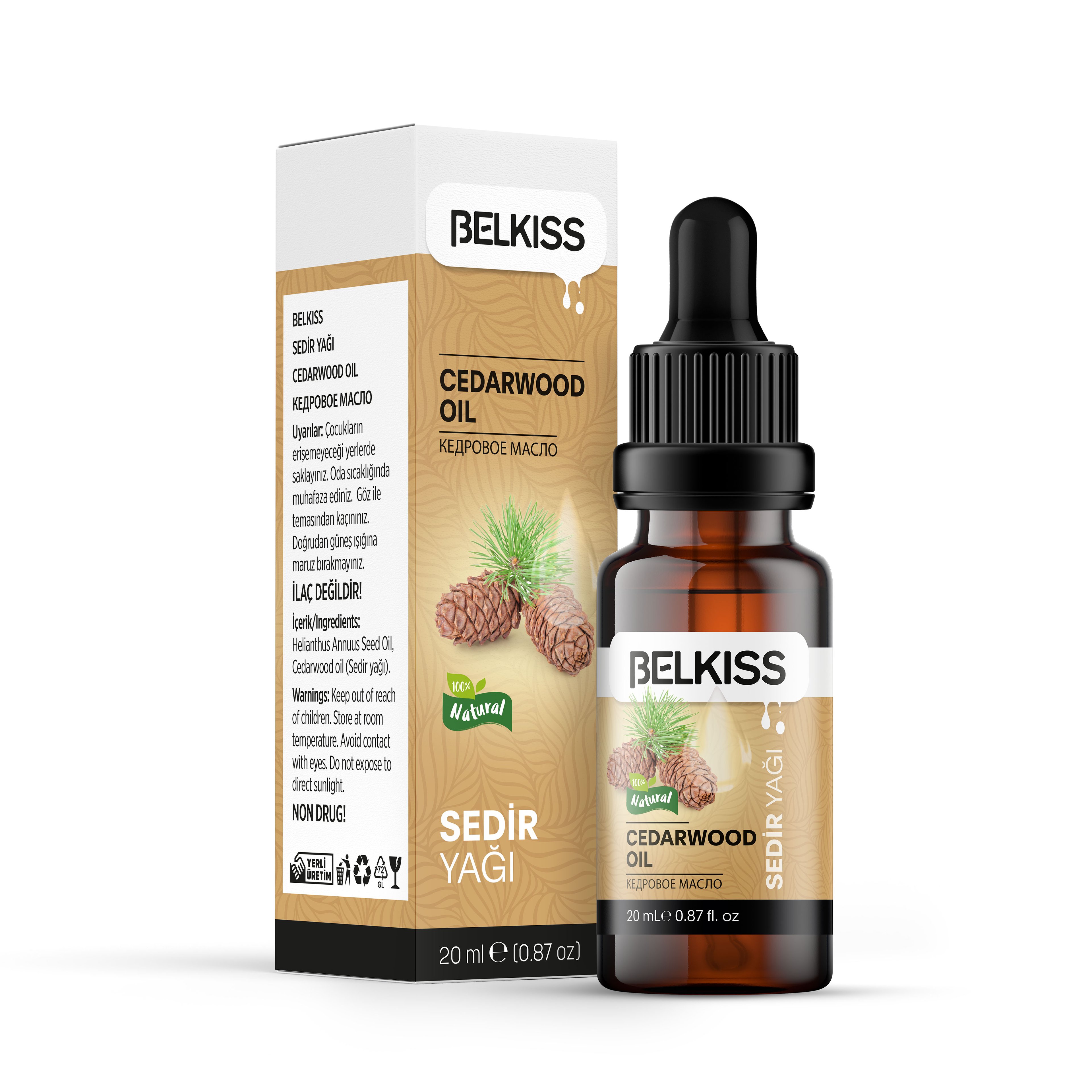 Belkıss Sedir Yağı 20ml