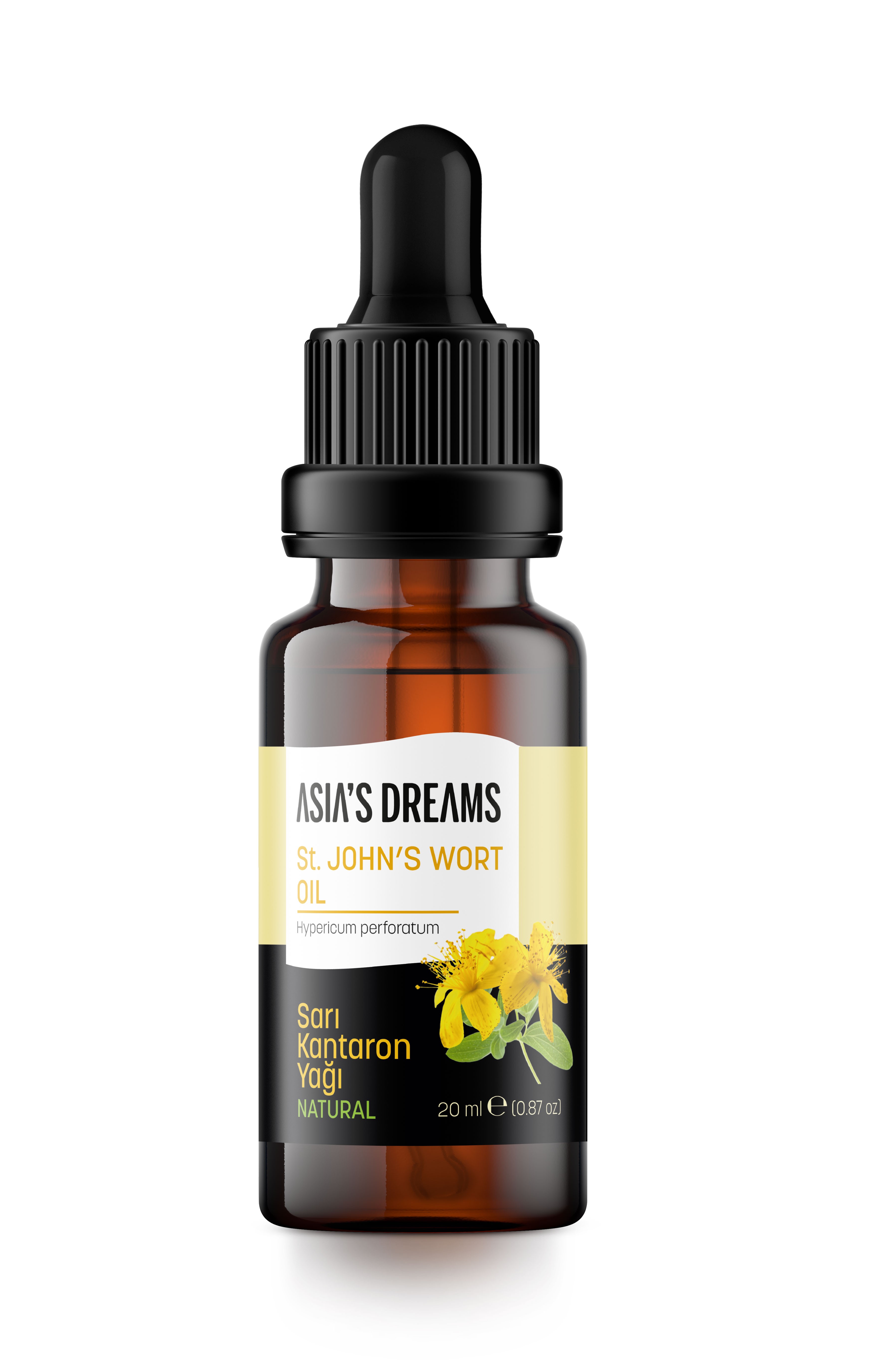 Asia's Dreams Sarı Kantaron Yağı 20ml