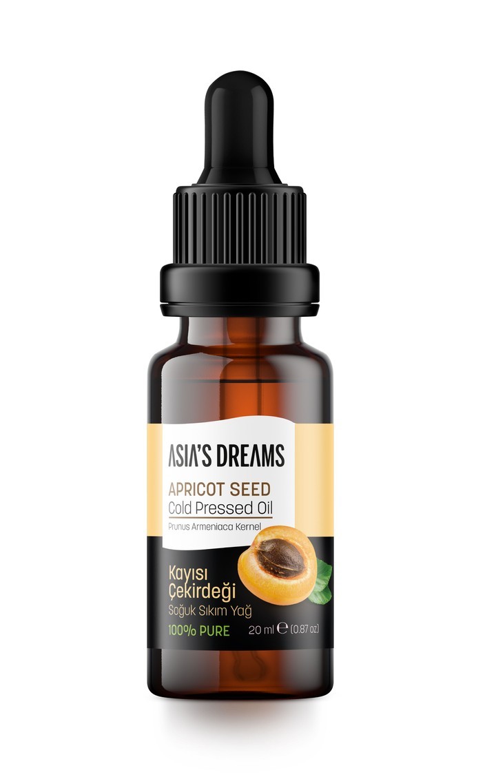 Asia's Dreams Kayısı Çekirdeği Soğuk Sıkım Yağ 20ml