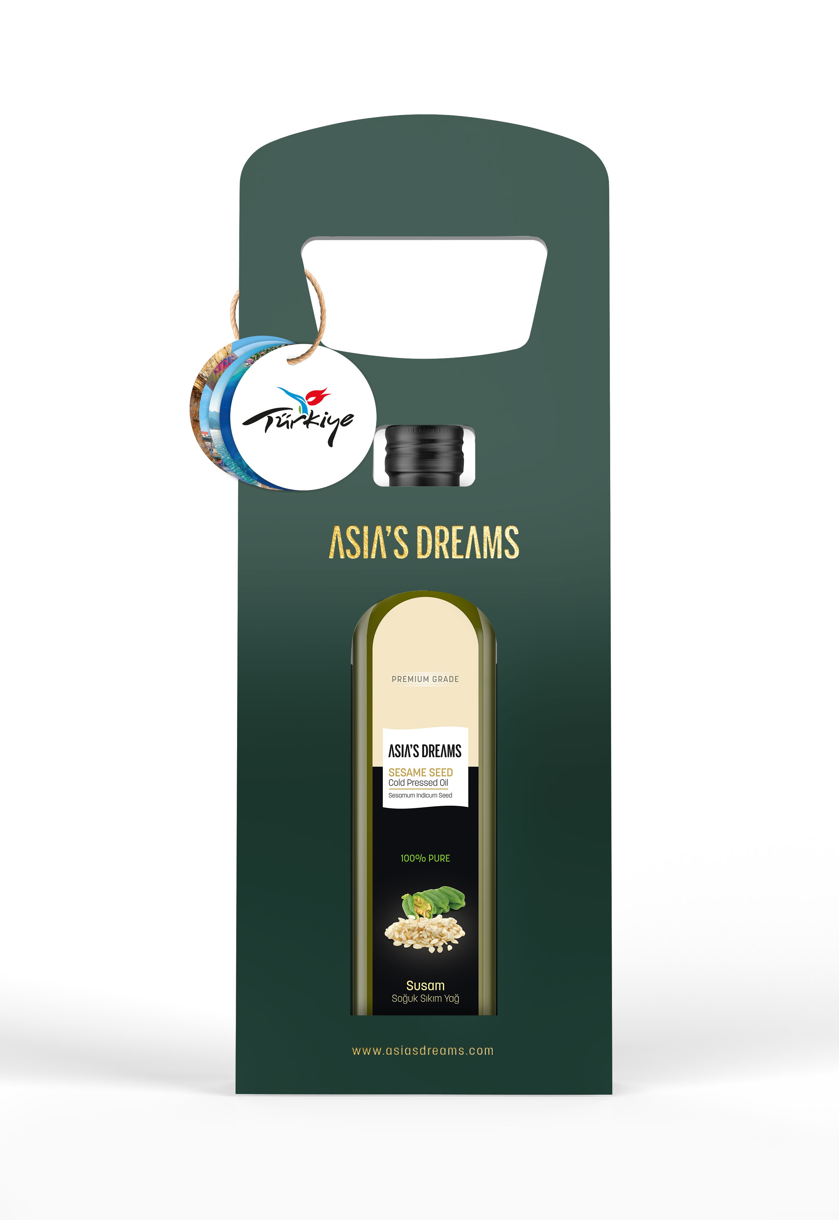 Asia's Dreams Sesame Cold Pressed Oil 250ml