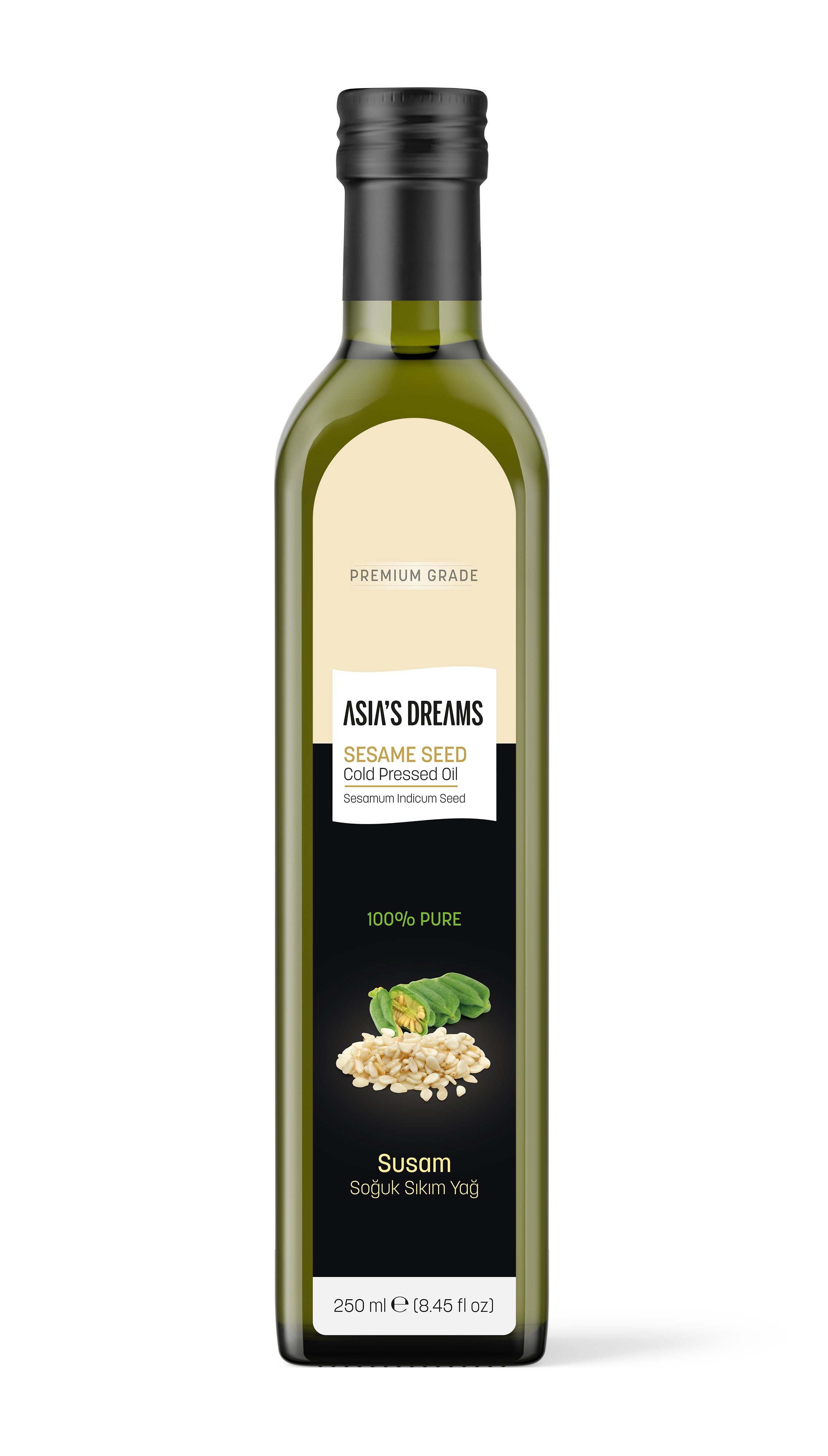 Asia's Dreams Sesame Cold Pressed Oil 250ml