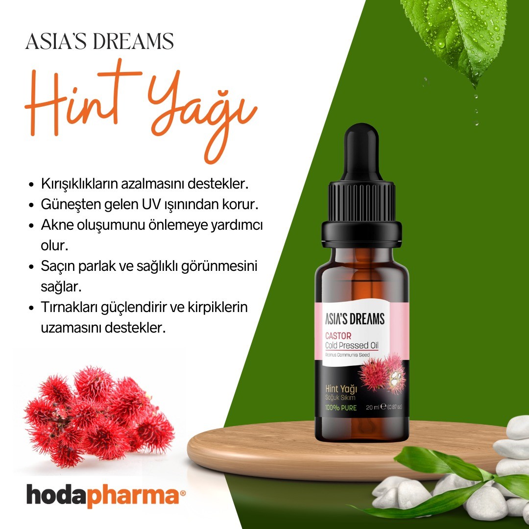 Asia's Dreams Hint Yağı Soğuk Sıkım 20ml