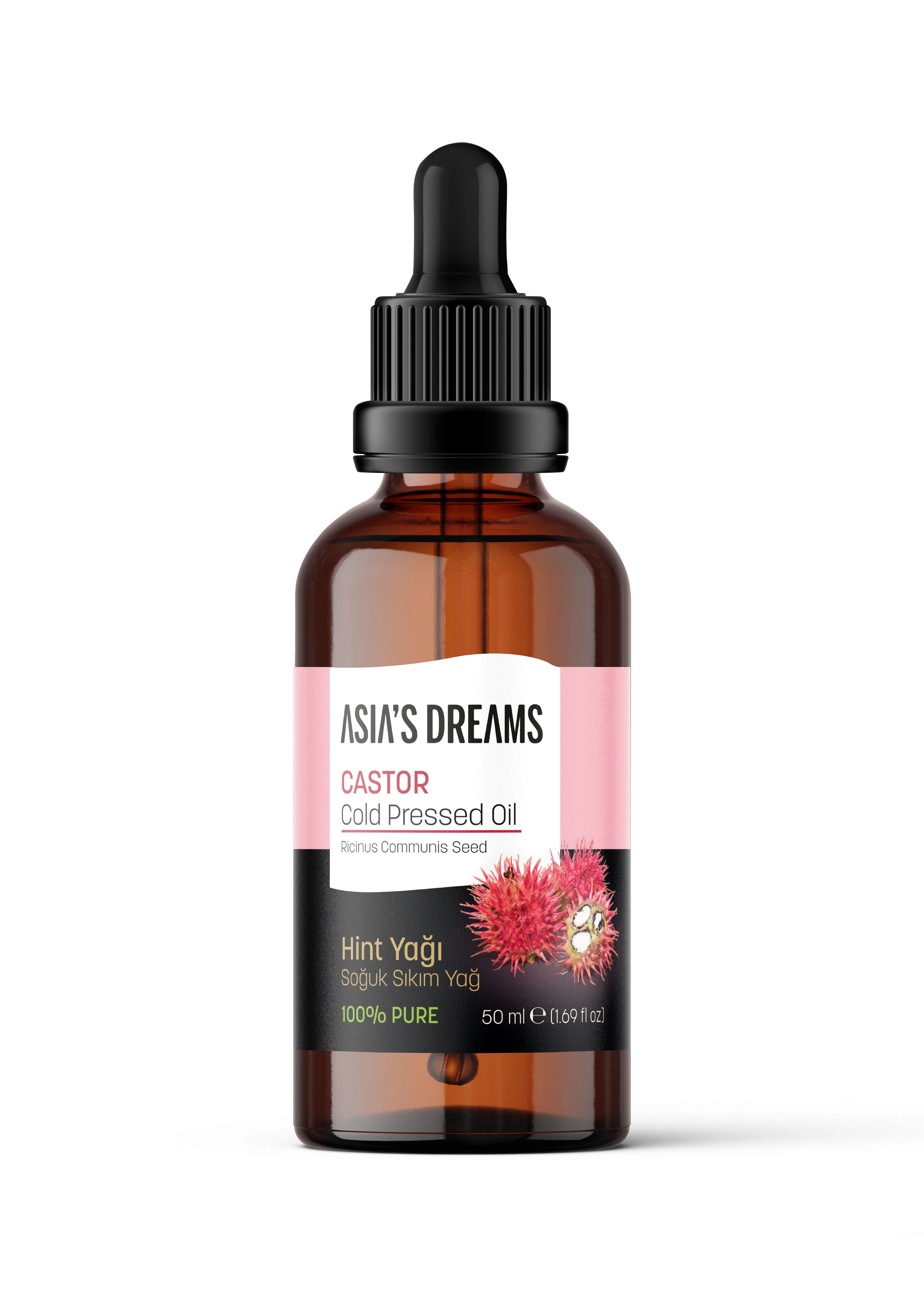 Asia's Dreams Castor Oil Cold Pressed 50ml