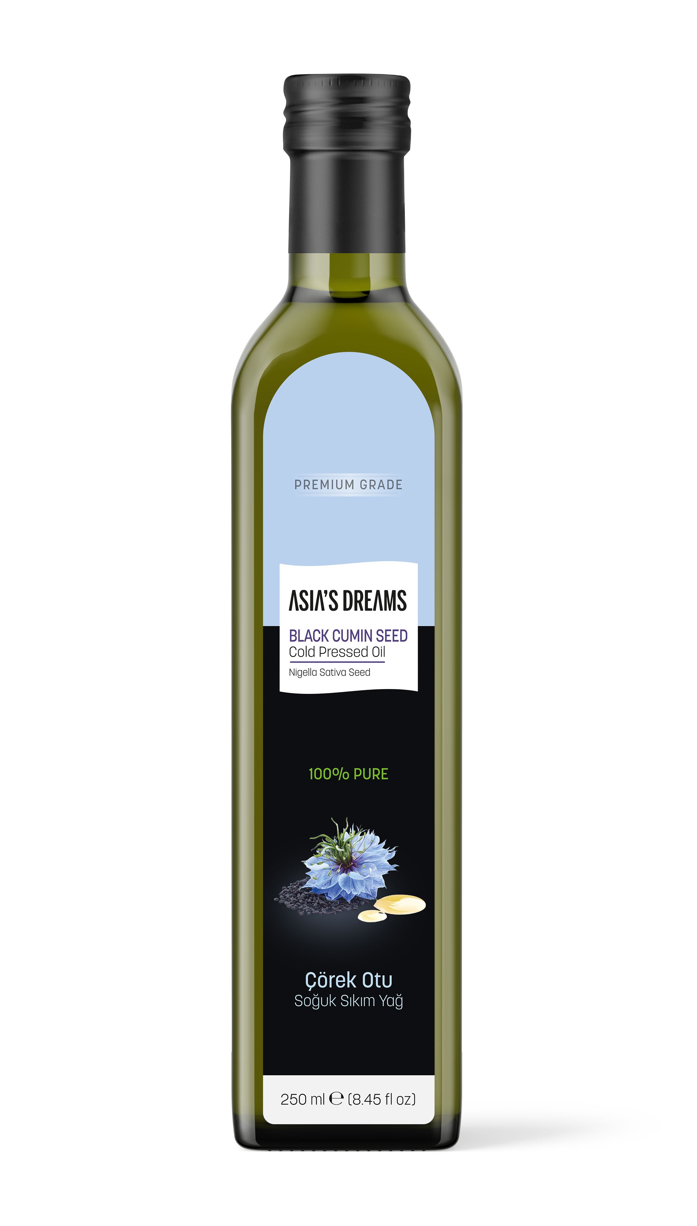 Asia's Dreams Nigella Seed Cold Pressed Oil 250ml