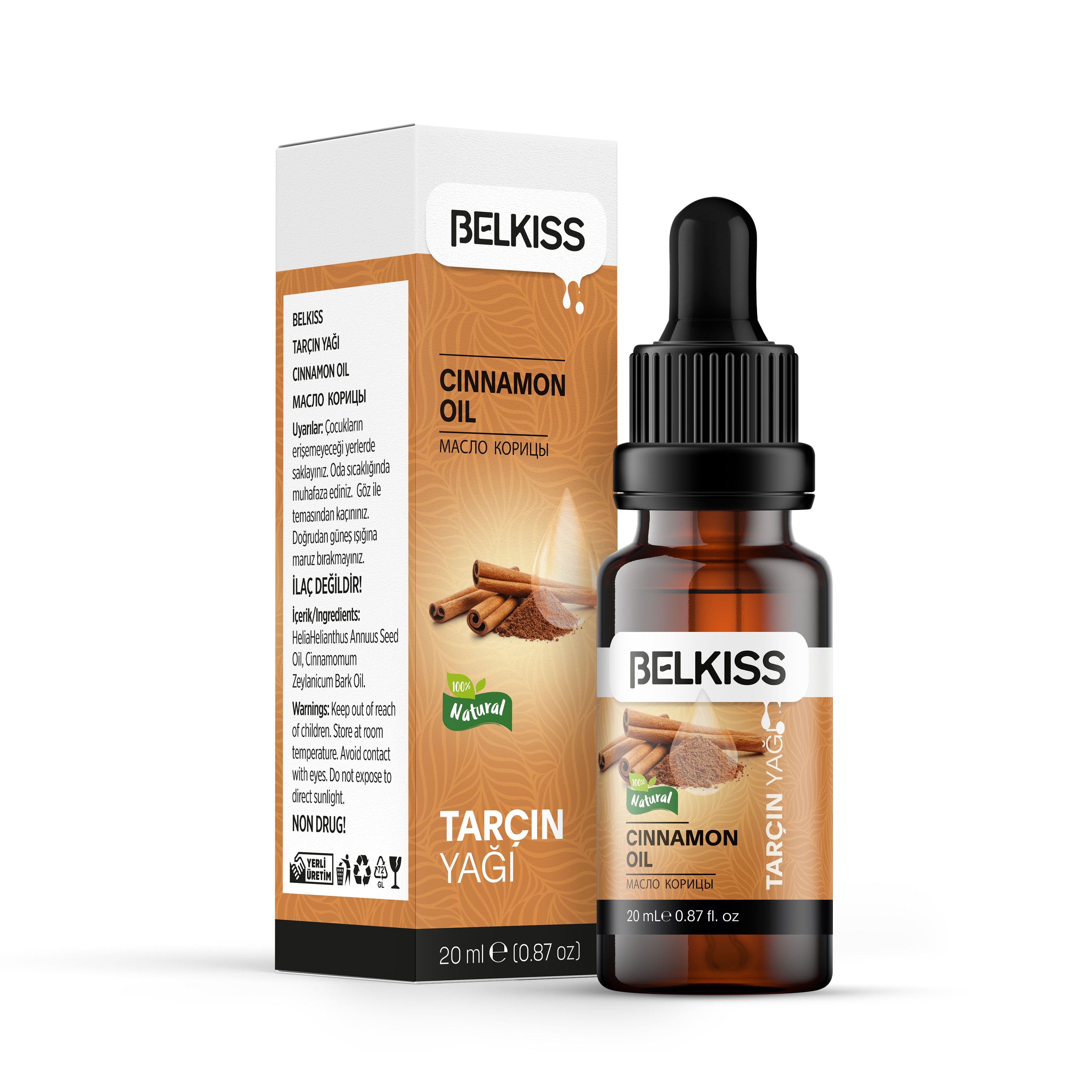 Belkıss Tarçın Yağı 20ml