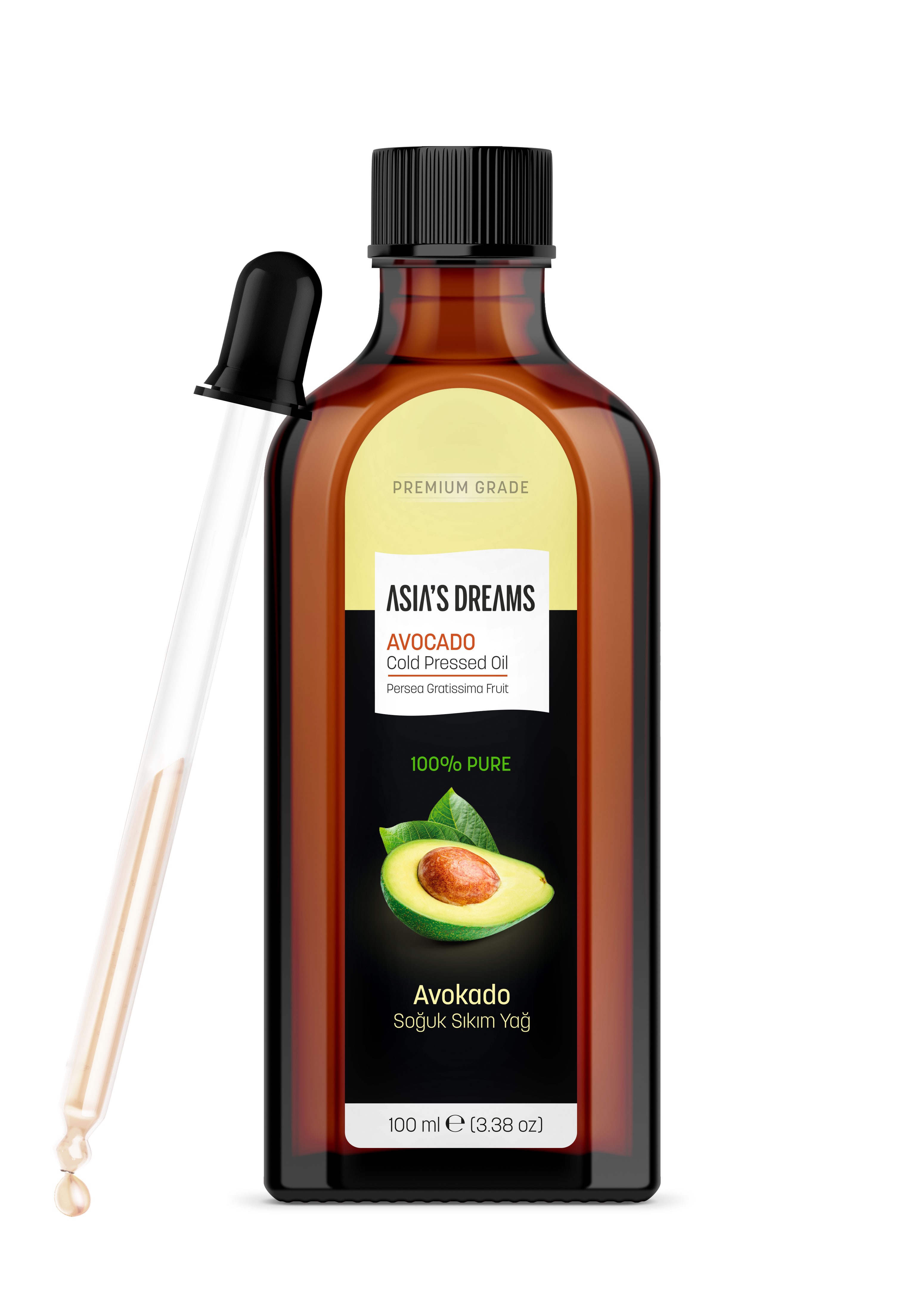 Asia's Dreams Avocado Cold Pressed Oil 100ml