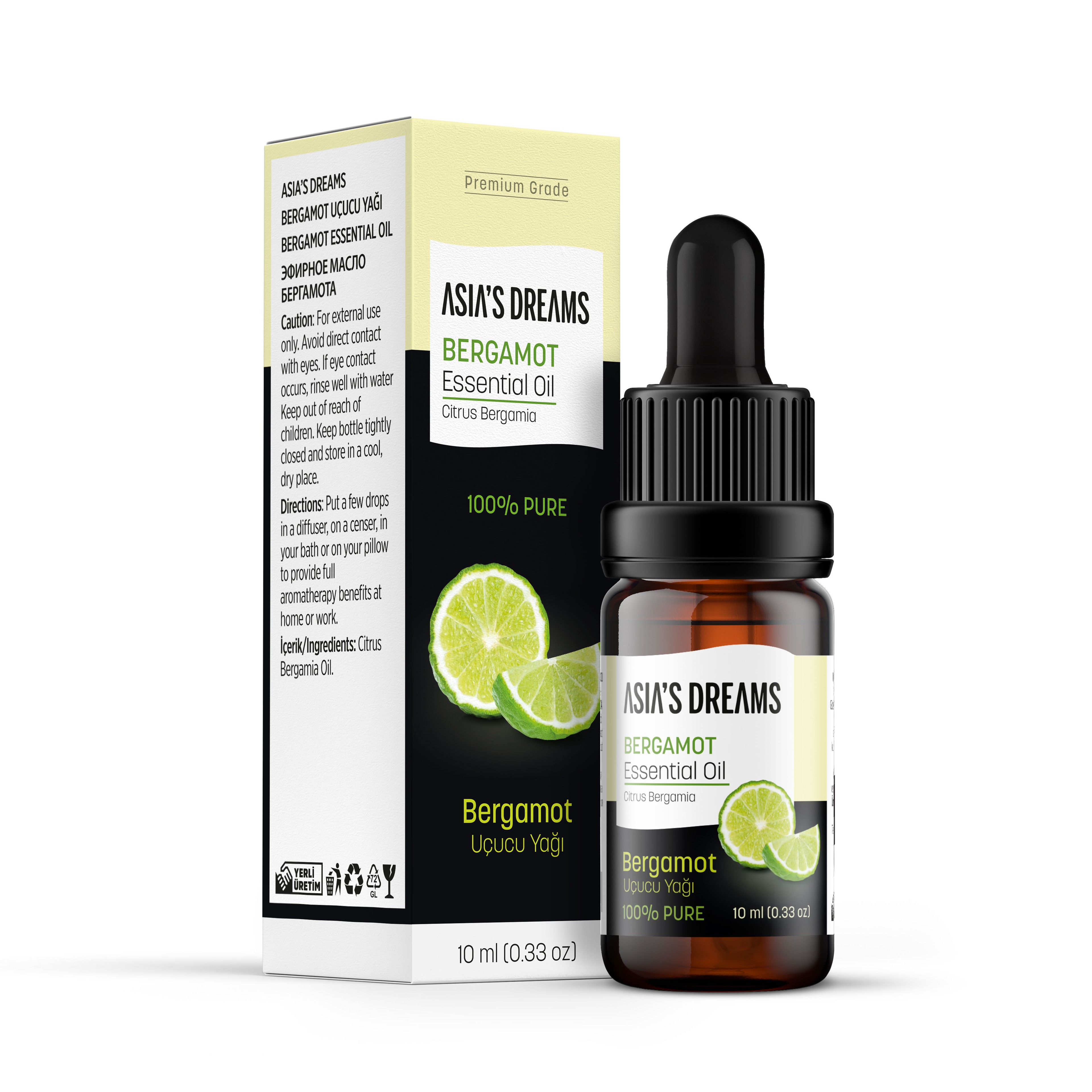 Asia's Dreams Bergamot Yağı 10ml