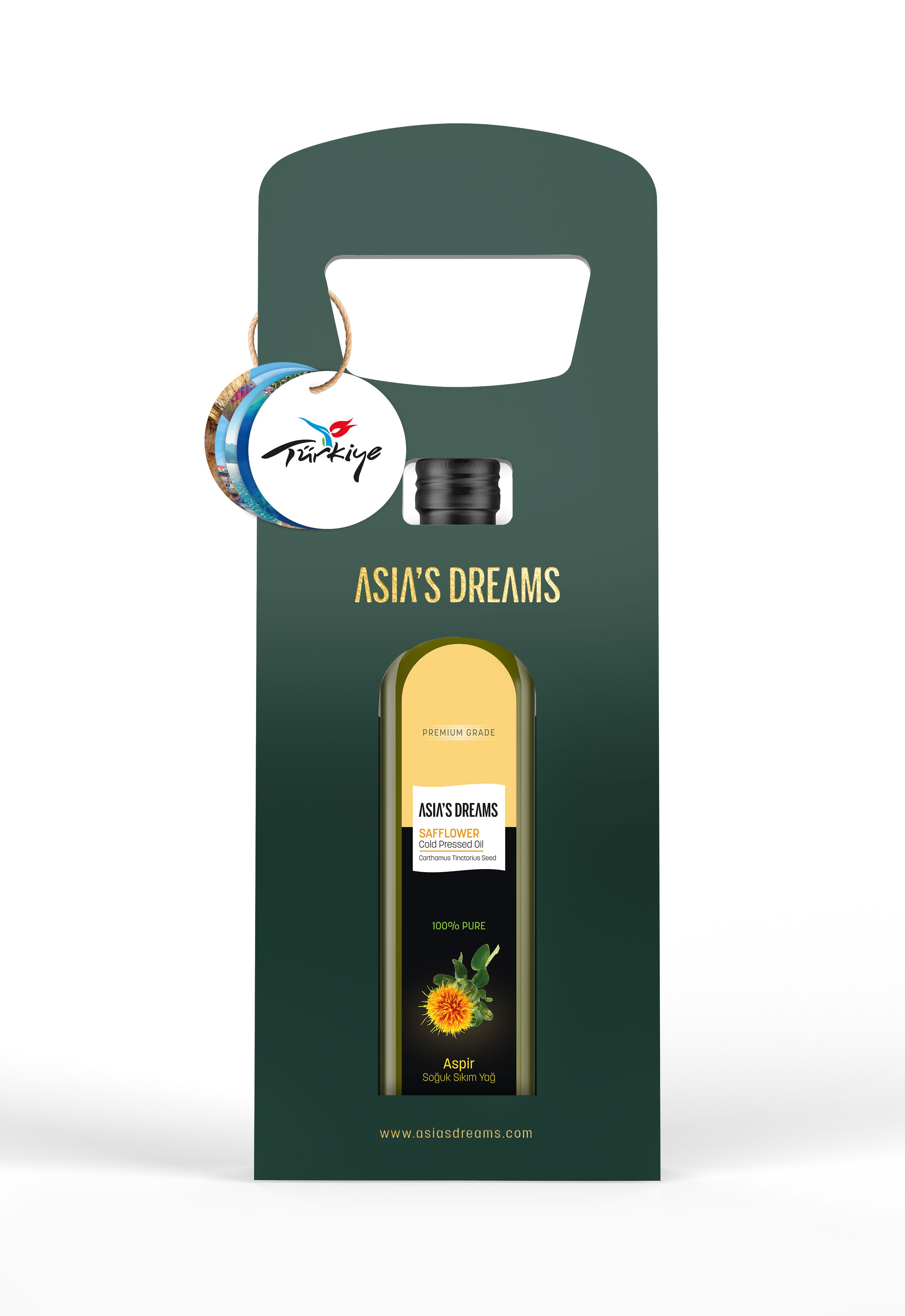 Asia's Dreams Safflower Cold Pressed Oil 250ml