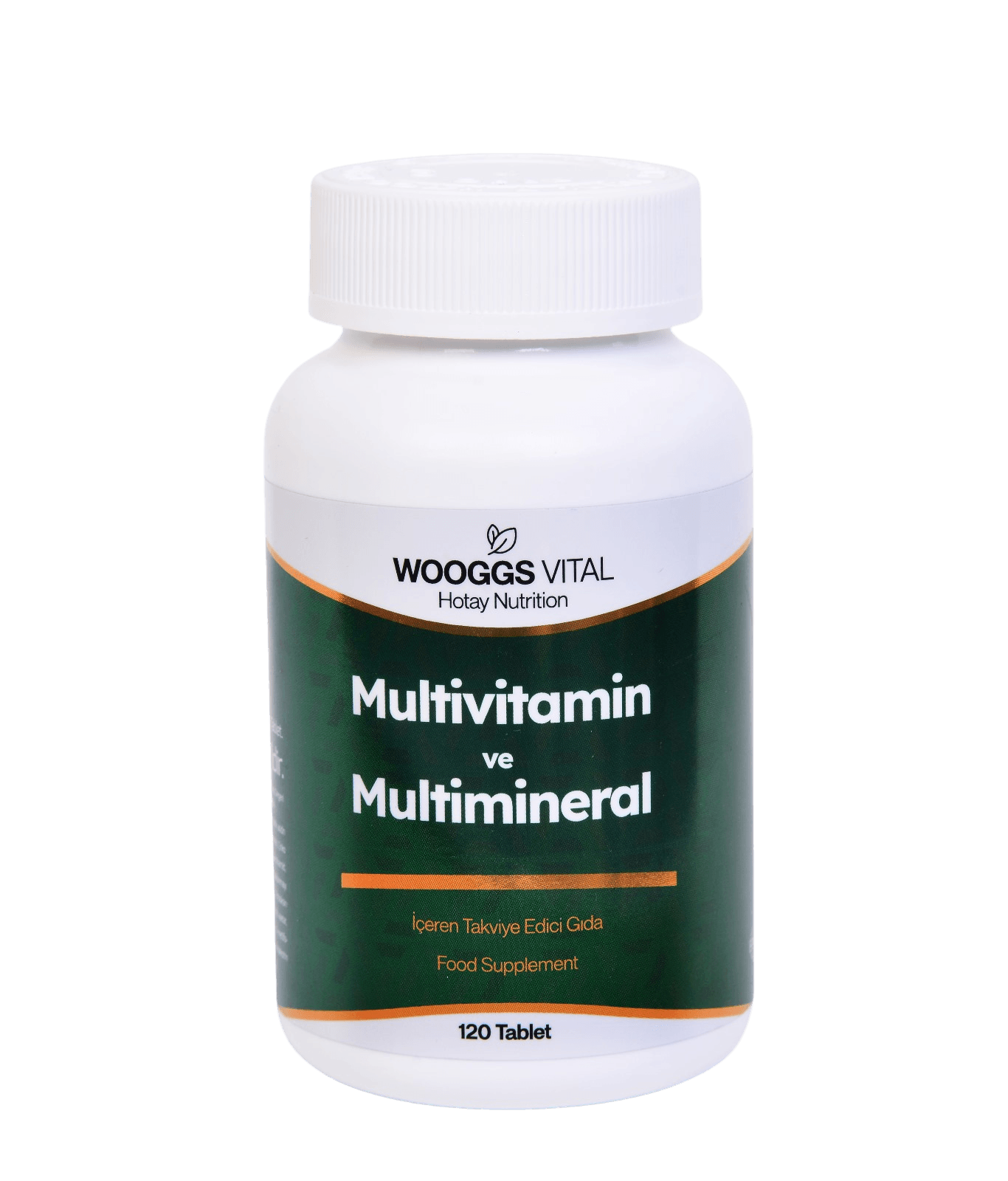 Wooggs Vital Multivitamin ve Multimineral İçeren Takviye Edici Gıda 120 Tablet