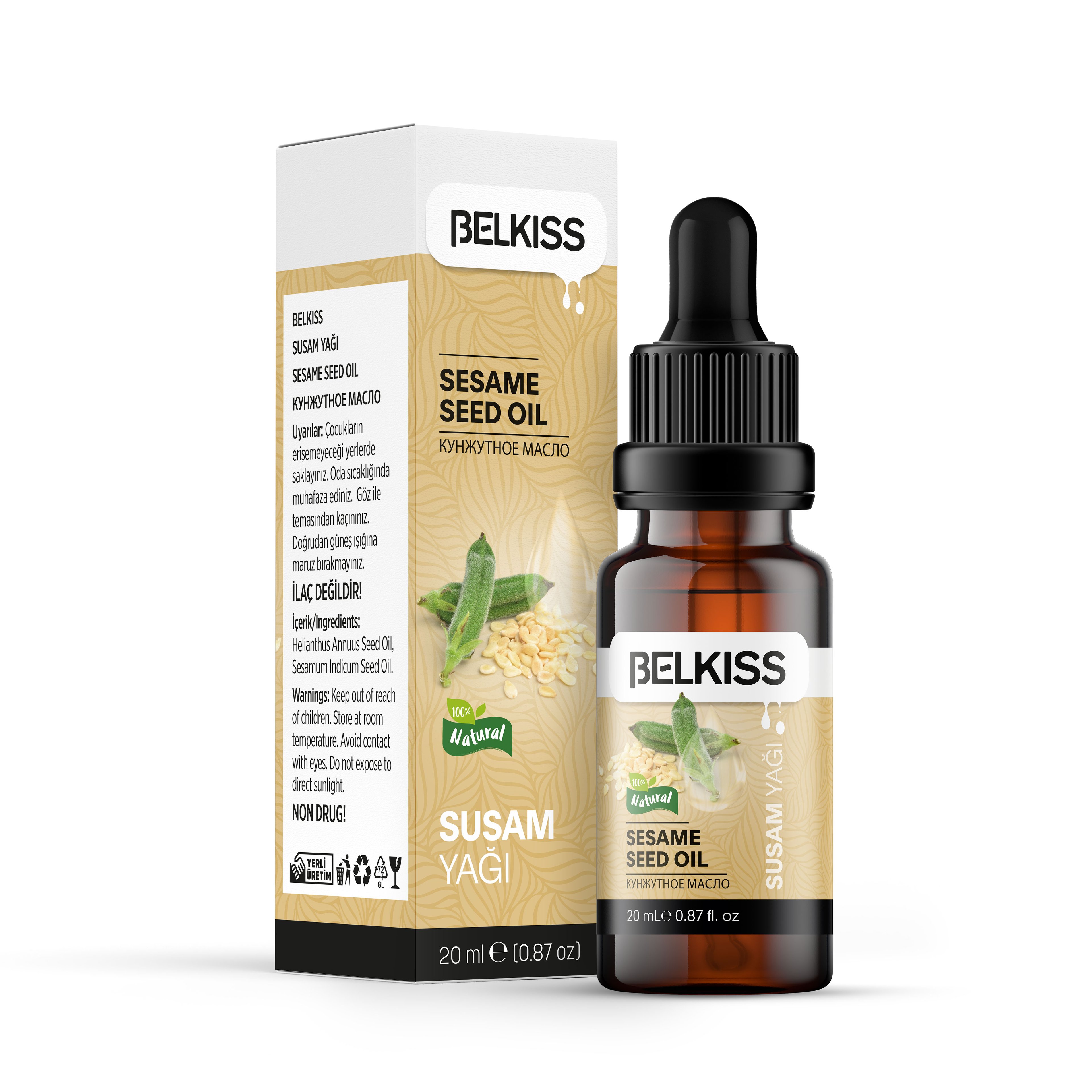 Belkıss Susam Yağı 20ml