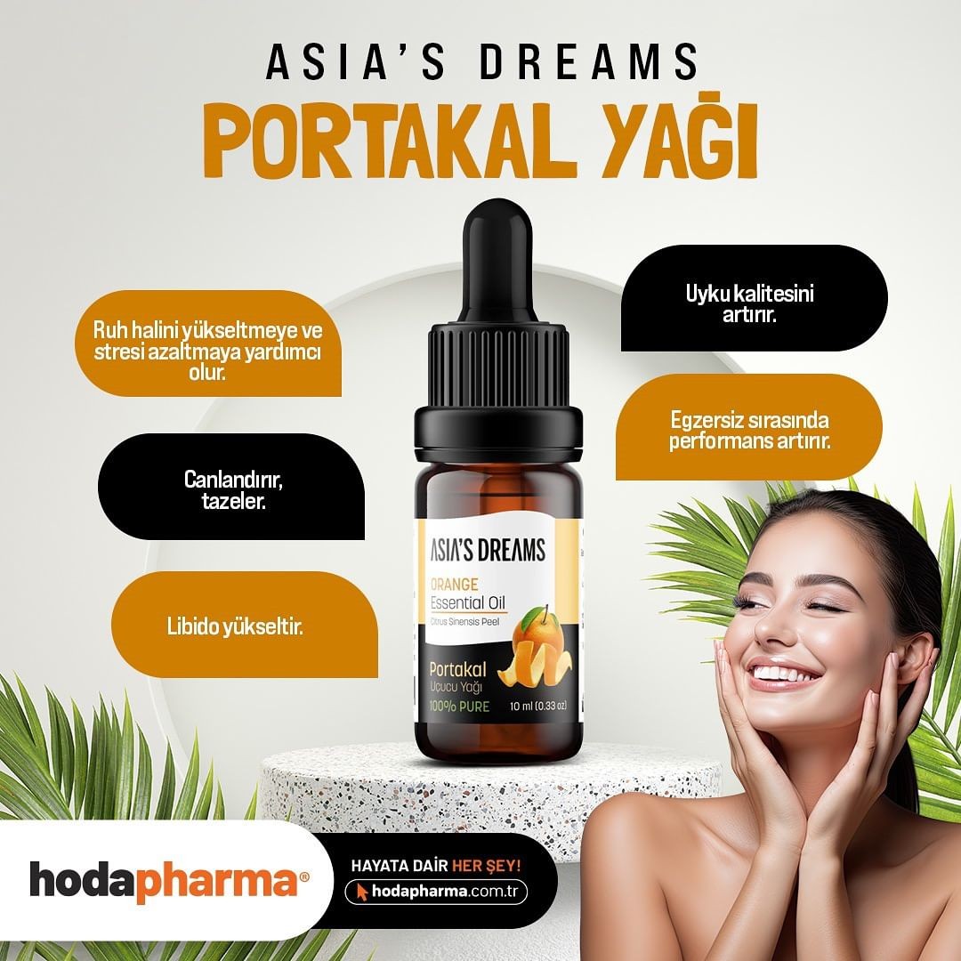 Asia's Dreams Portakal Yağı 10ml