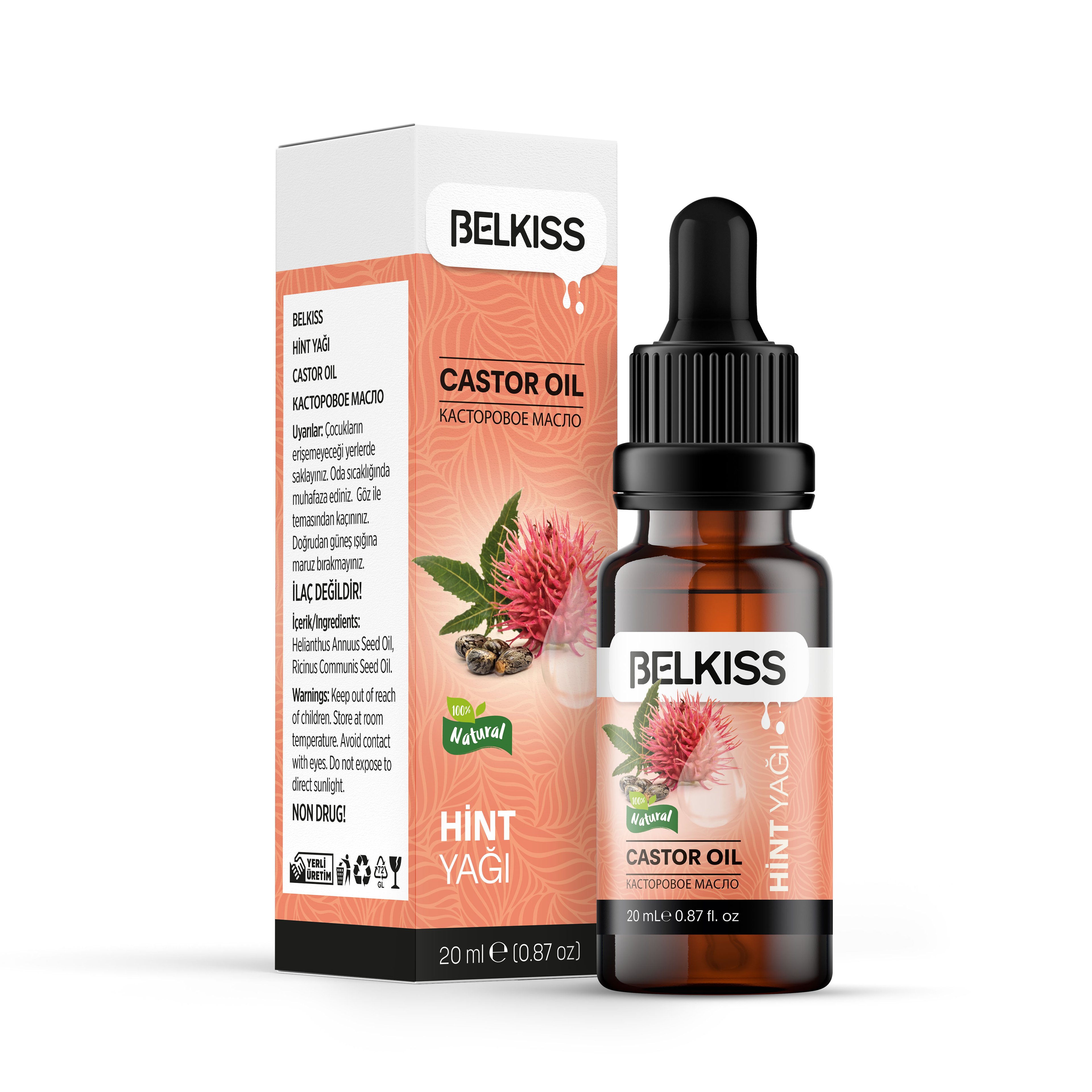 Belkıss Castor Oil 20ml