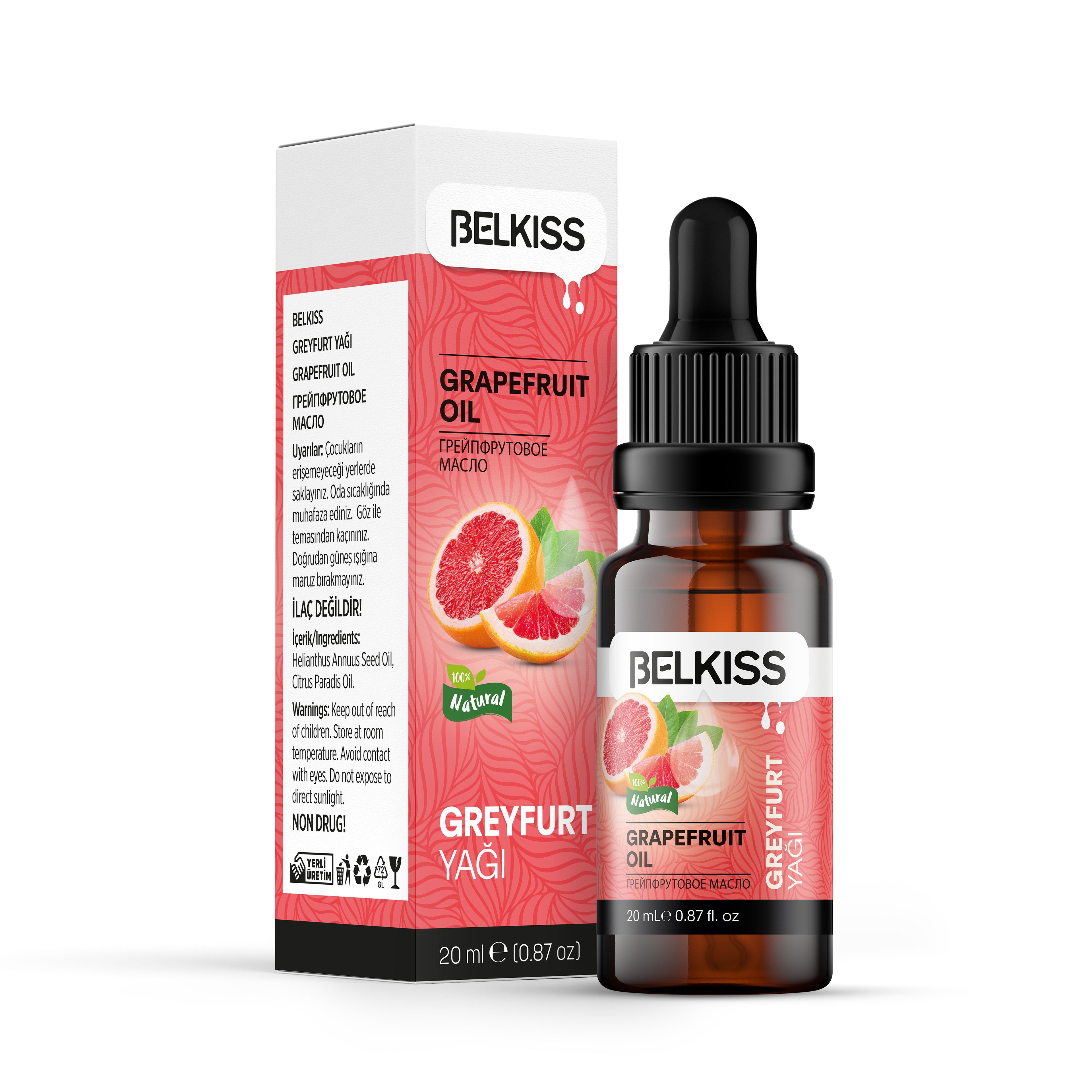 Belkıss Greyfurt Yağı 20ml