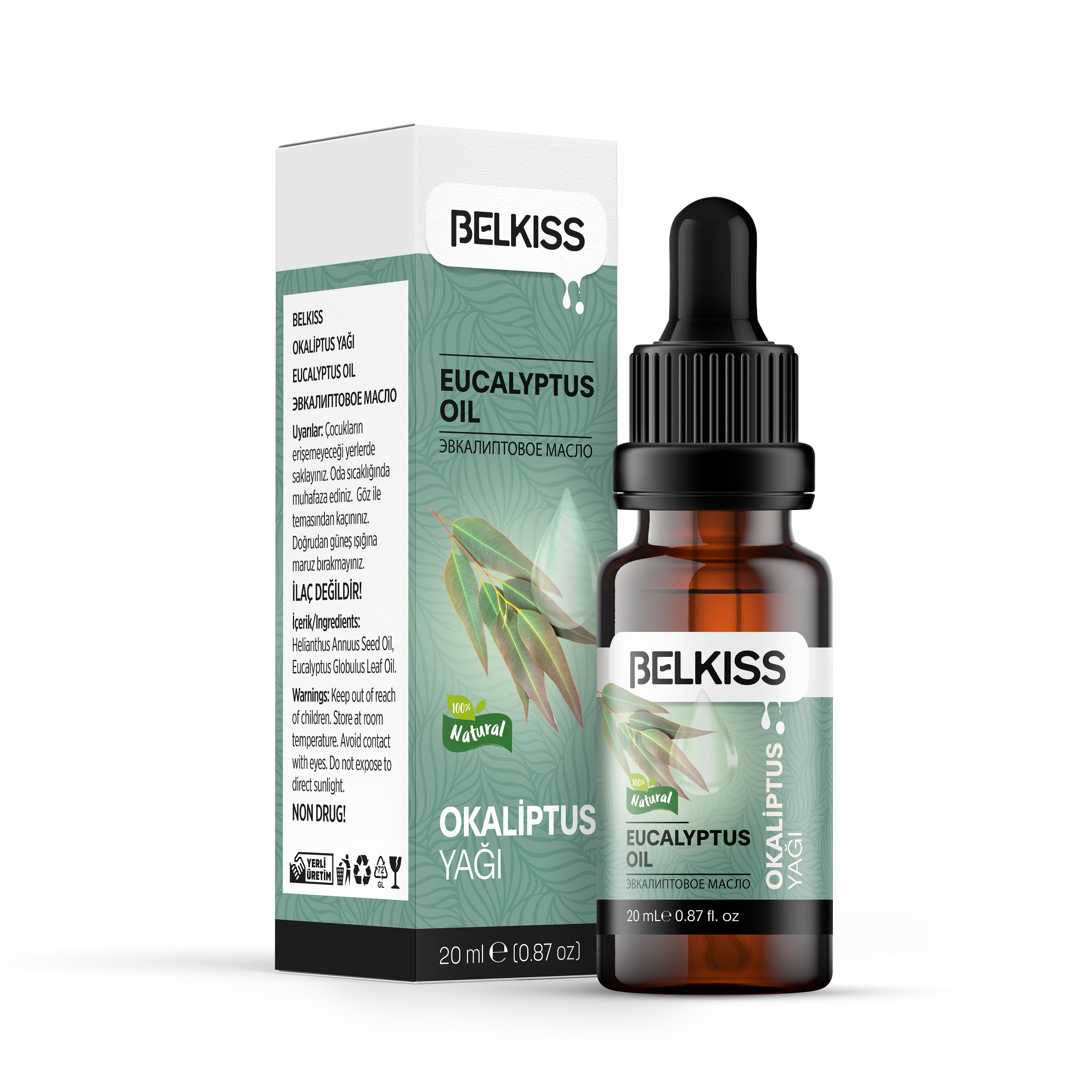 Belkıss Okaliptus Yağı 20ml