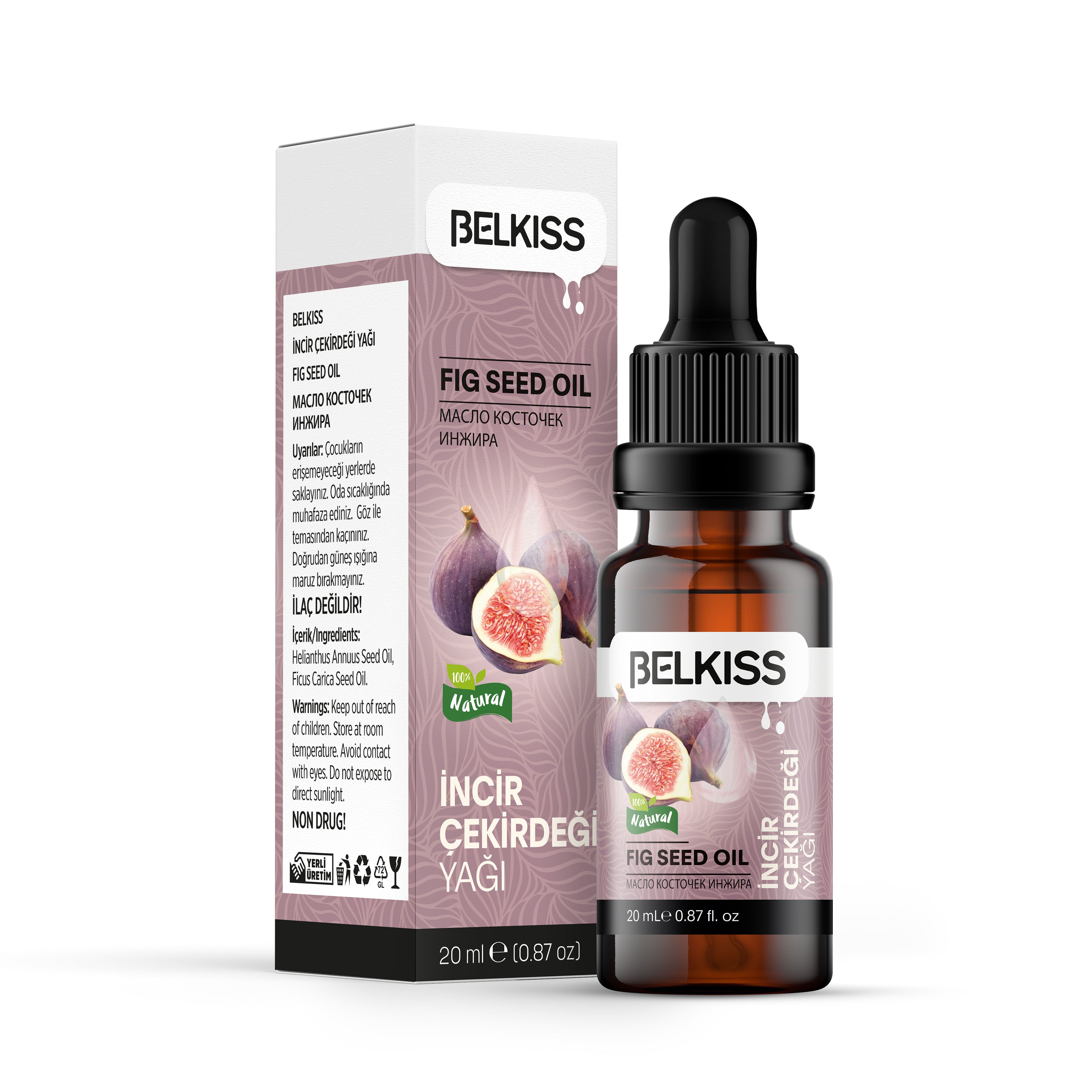 Belkiss Fig Seed Oil 20ml