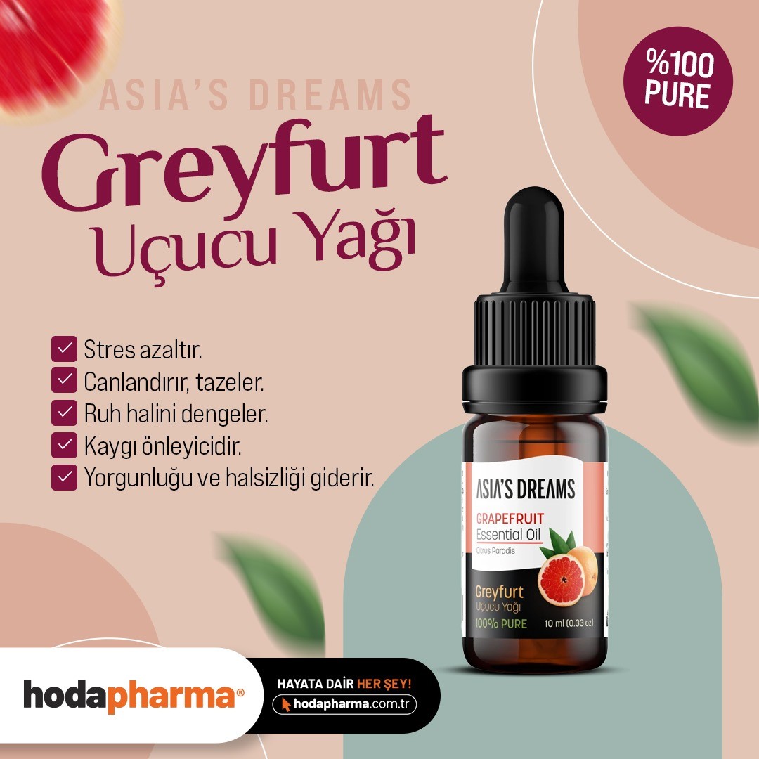 Asia's Dreams Greyfurt Yağı 10ml