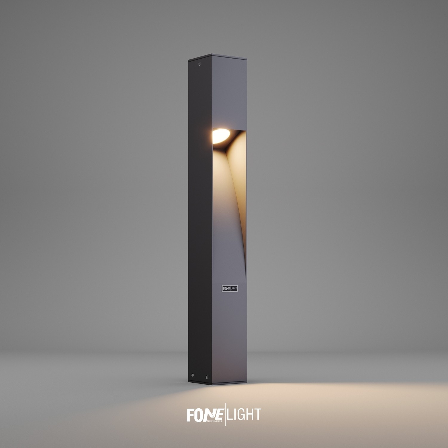 FoneLight AKA040 Alüminyum Bahçe Aydınlatması Bollard