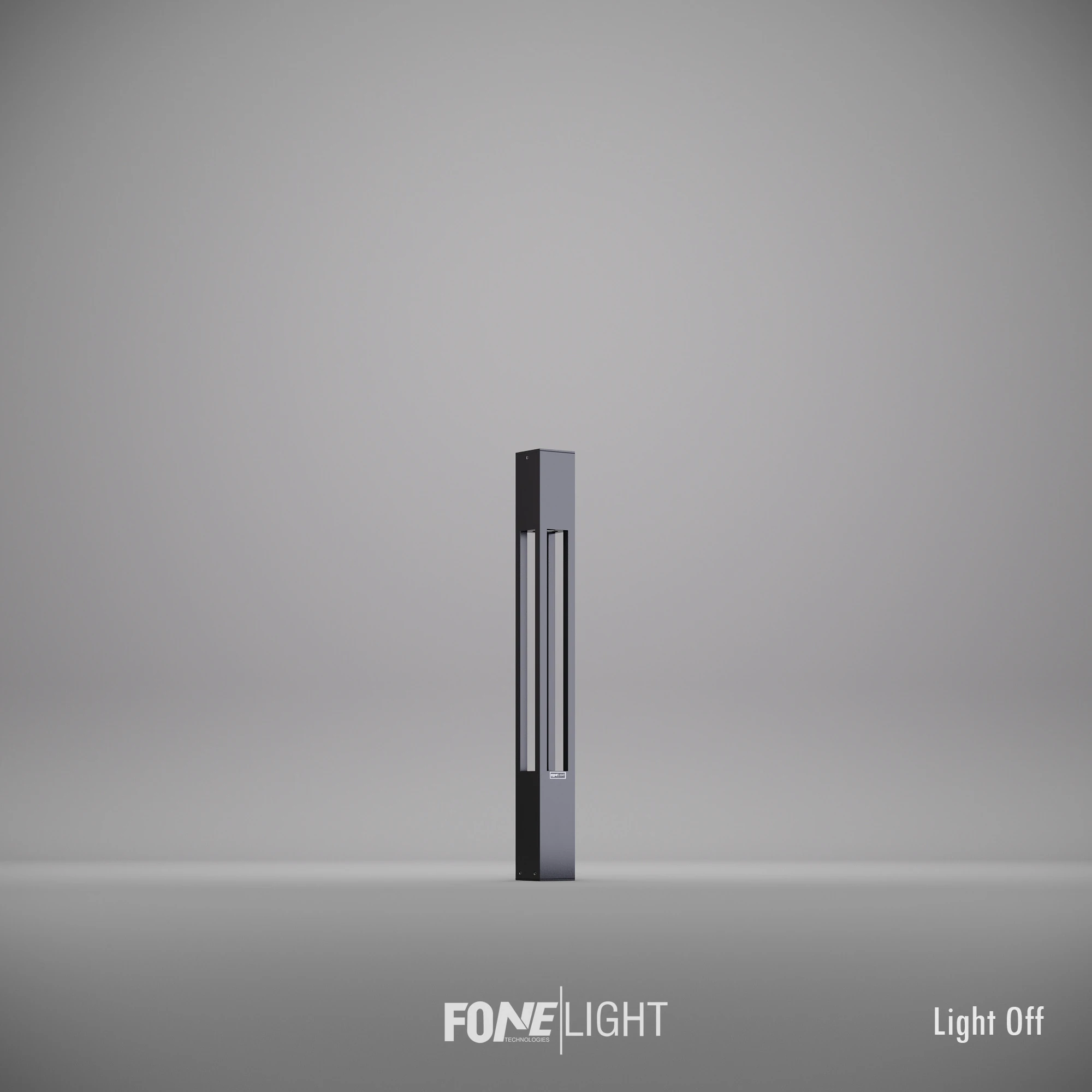 FoneLight Aka Dekoratif Aydınlatma Direği Alüminyum Park Bahçe Alan Aydınlatması - 120x120x1000