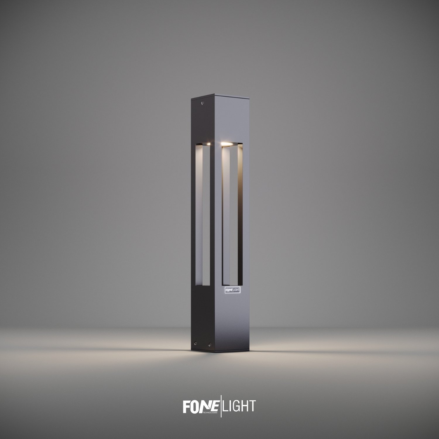 FoneLight AKA010 Alüminyum Bollard LED Bahçe Aydınlatması