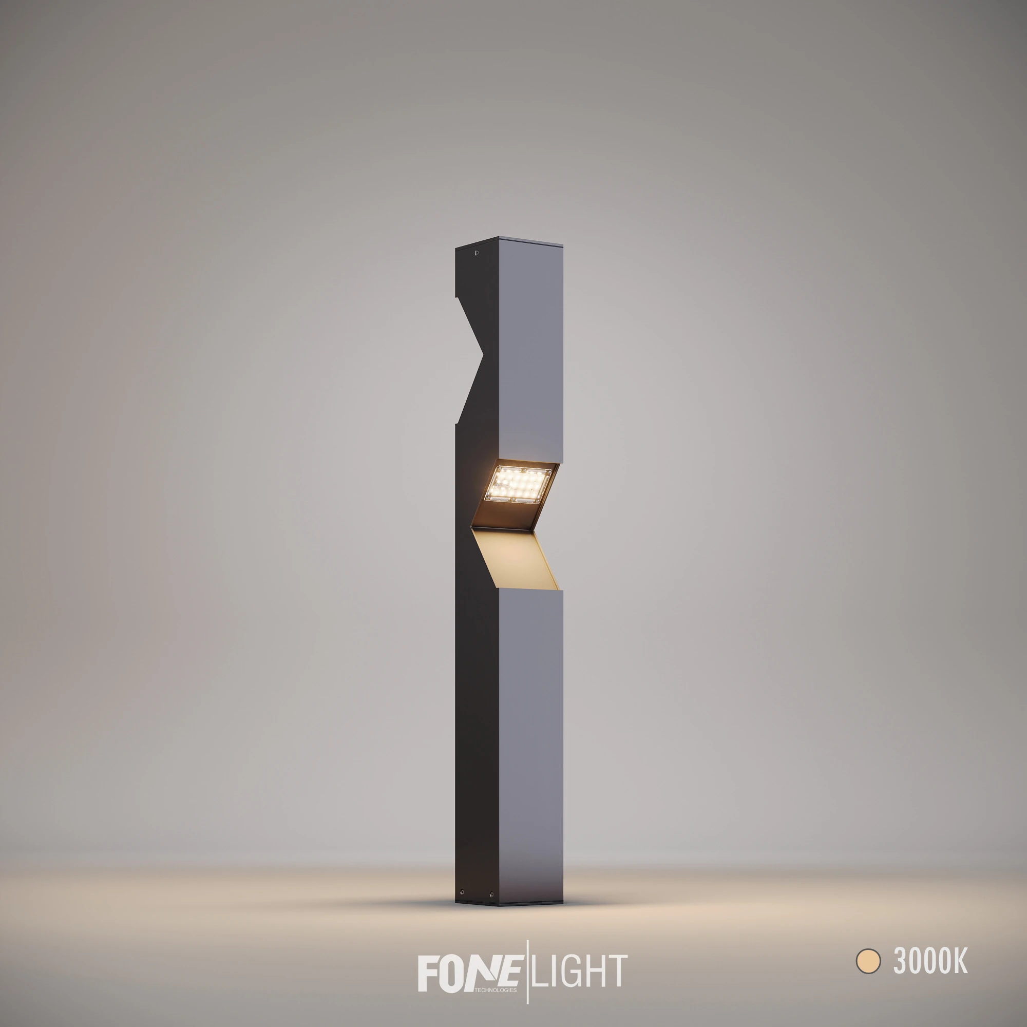 FoneLight Dualluz Alüminyum Aydınlatma Direği - 120x120x1000