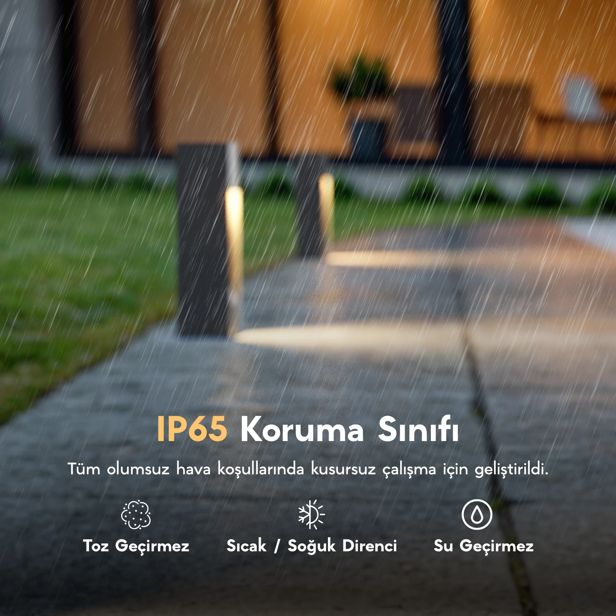 FoneLight Luzerra Bahçe Set Üstü Yol Aydınlatması