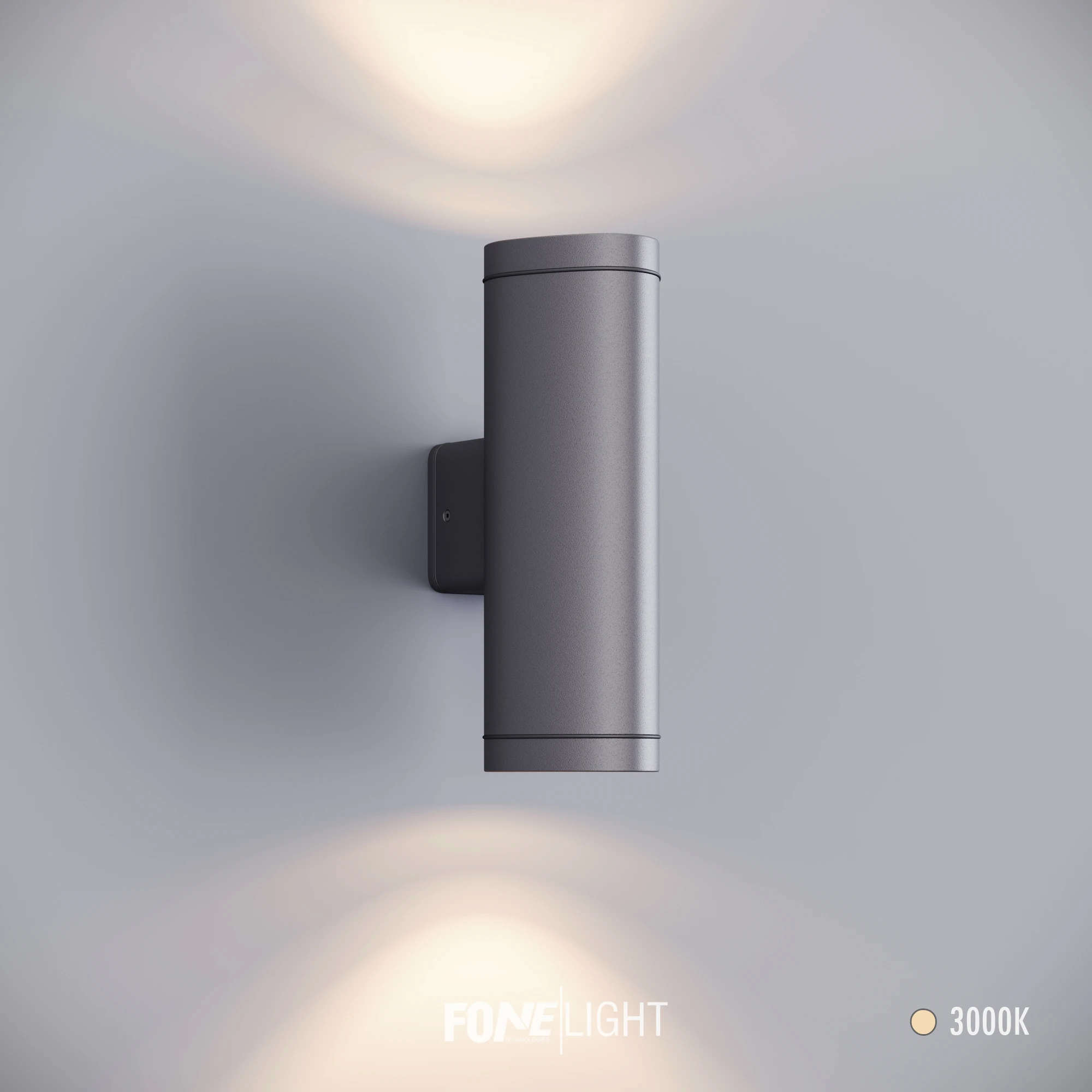 FoneLight Gala Alüminyum Çift Yönlü Modern Aplik - 80x120x240 mm