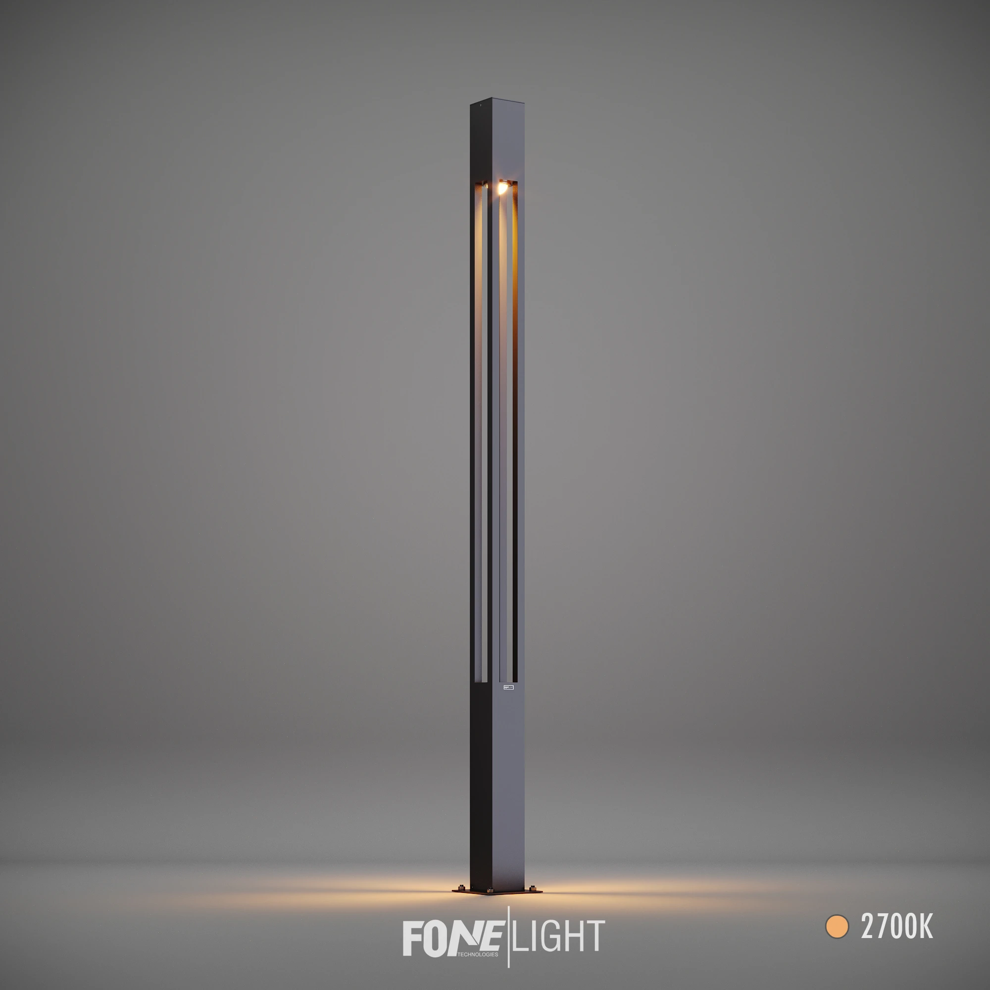 FoneLight Aka Dekoratif Aydınlatma Direği Alüminyum Park Bahçe Alan Aydınlatması