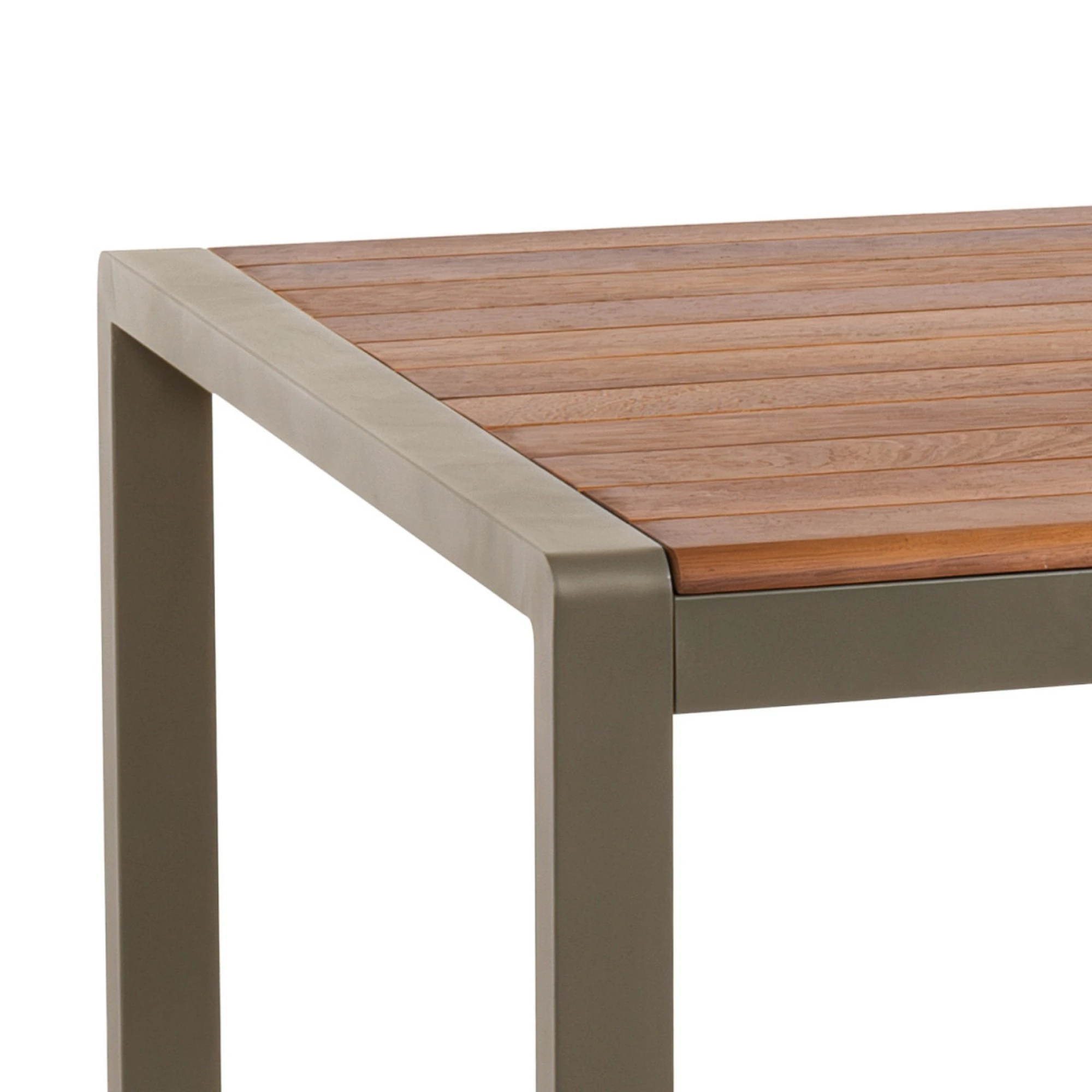 By Squirrel Lara Alüminyum Dış Mekan Bahçe Masası - Cappucino