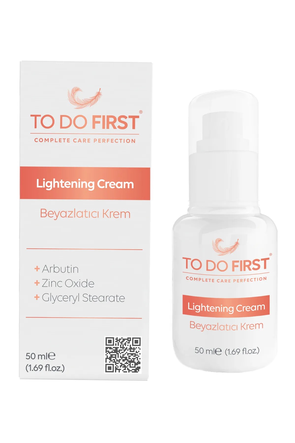 TO DO FIRST Cilt Beyazlatıcı Krem Genital Bölge,yüz,koltuk Altı,diz Ve Dirsek Niacinamide Arbutin Leke Krem