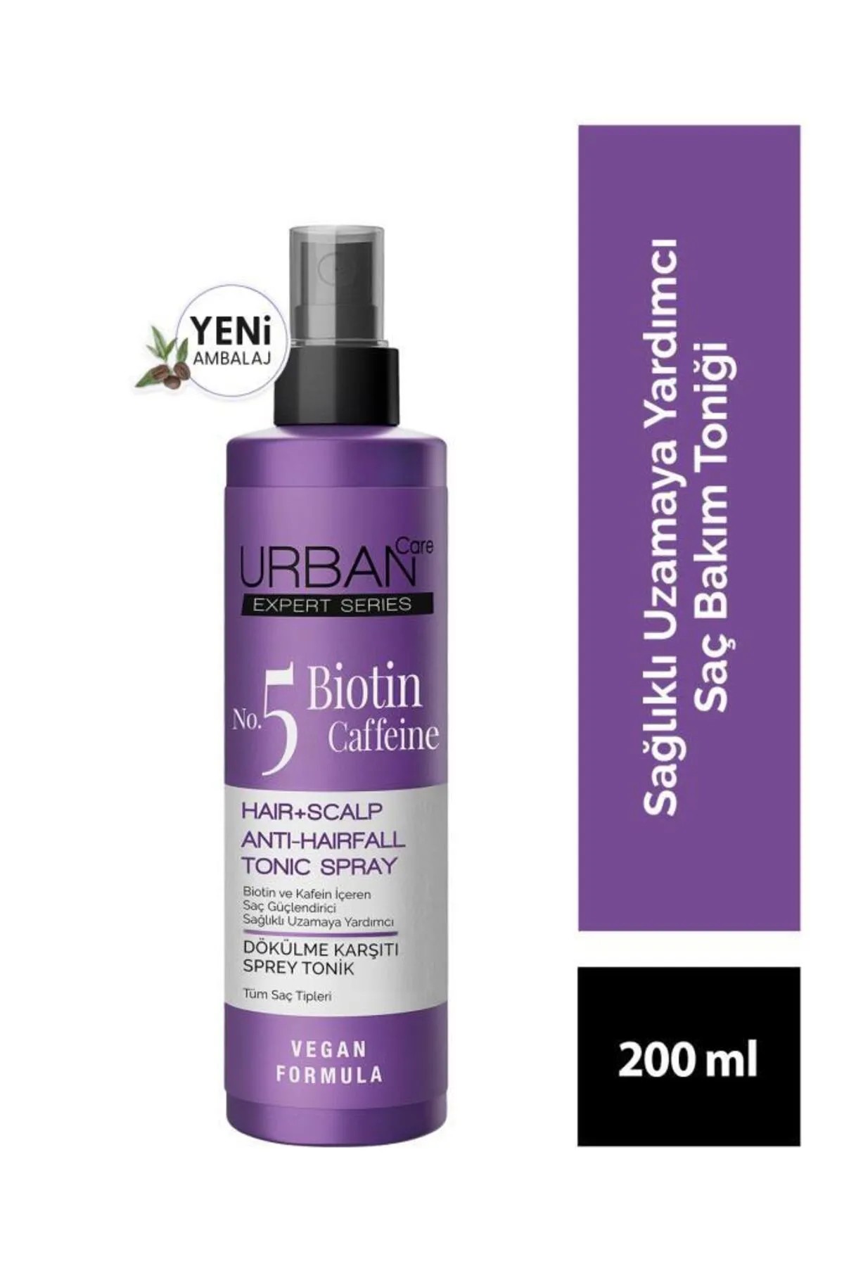 Urban Care Expert Biotin & Caffeine Peeling Tonic 200 ml