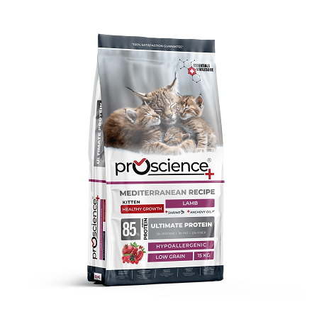 PRO SCIENCE KITTEN LAMB CAT (Kuzu Etli Yavru Kedi Maması) - 15 Kg