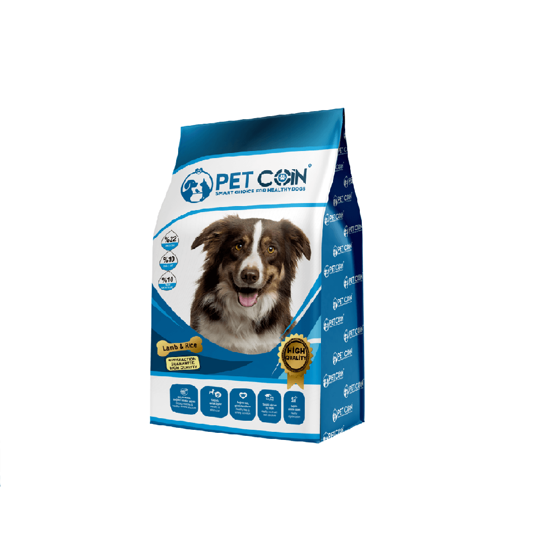 PETCOIN KUZU ETLİ KÖPEK MAMASI - 15 Kg