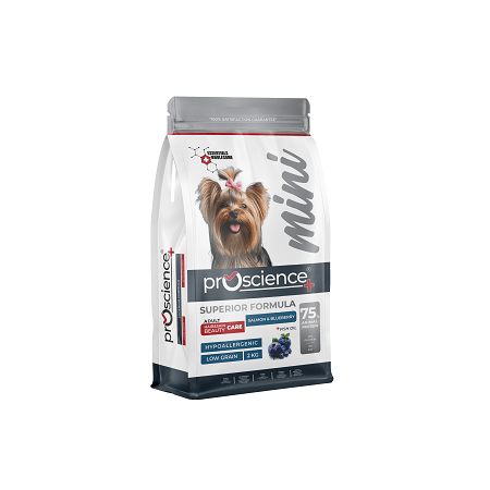 PRO SCIENCE MINI ADULT SALMON (Somonlu Yetişkin Köpek Maması) - 2 Kg