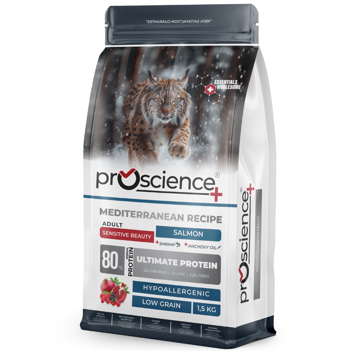 PRO SCIENCE ADULT SALMON CAT (Somonlu Yetişkin Kedi Maması) - 1,5 Kg