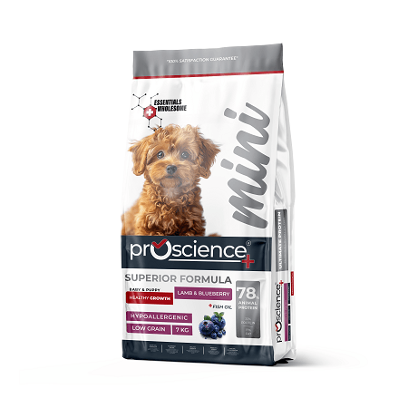 PRO SCIENCE MINI PUPPY LAMB (Kuzu Etli Yavru Köpek Maması) - 7 Kg