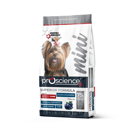 PRO SCIENCE MINI ADULT SALMON (Somonlu Yetişkin Köpek Maması) - 7 Kg