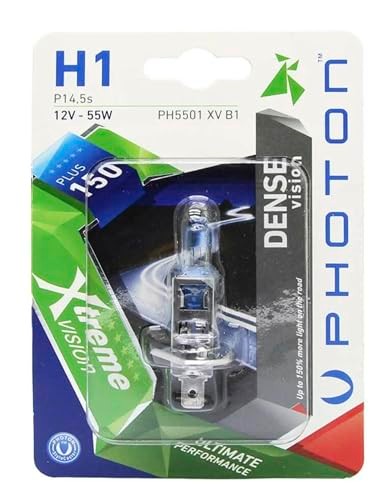 Photon H1 Xtreme Vision%150 Fazla Işık 12V 55W Ampul, Beyaz