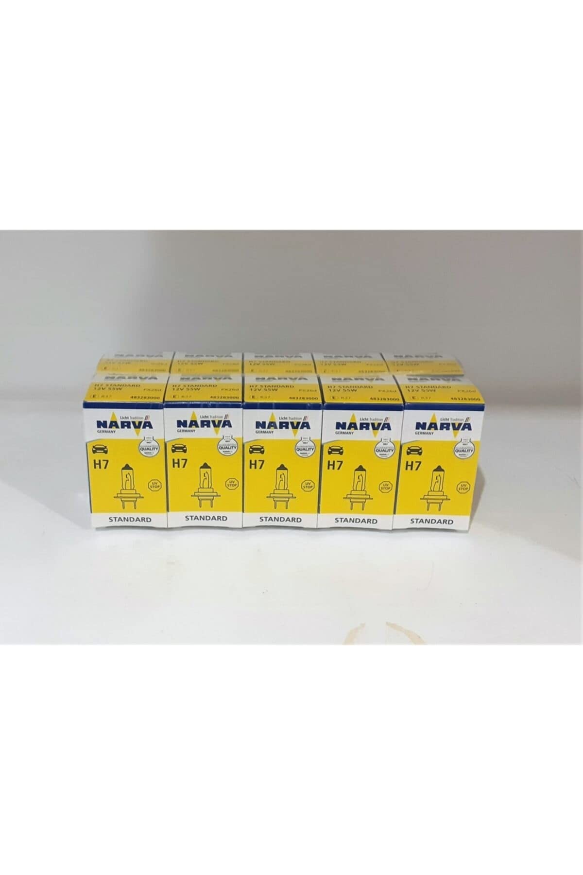10 Adet 12v H7 55w Halojen Ampul 48328