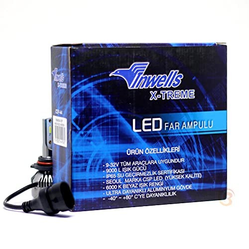İNWELLS H3 Led Xenon 6500K Zenon Set - ŞİMŞEK ETKİLİ