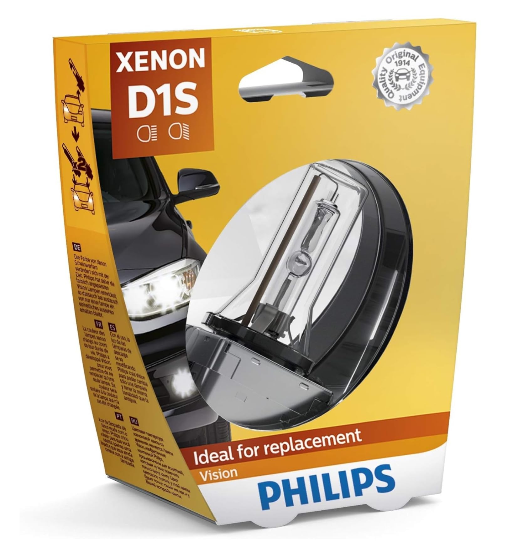 Philips D1S Xenon Vision Far Ampulleri, Xenon Teknolojili