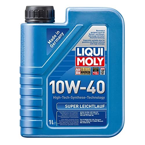 Liqui Moly Super Leichtlauf 10W-40 1 Litre Otomotiv Bakım Ürünü