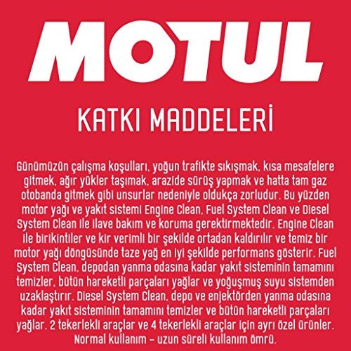 Motul Dizel Enjektör Temizleyici Performans İyileştirici 300 ml