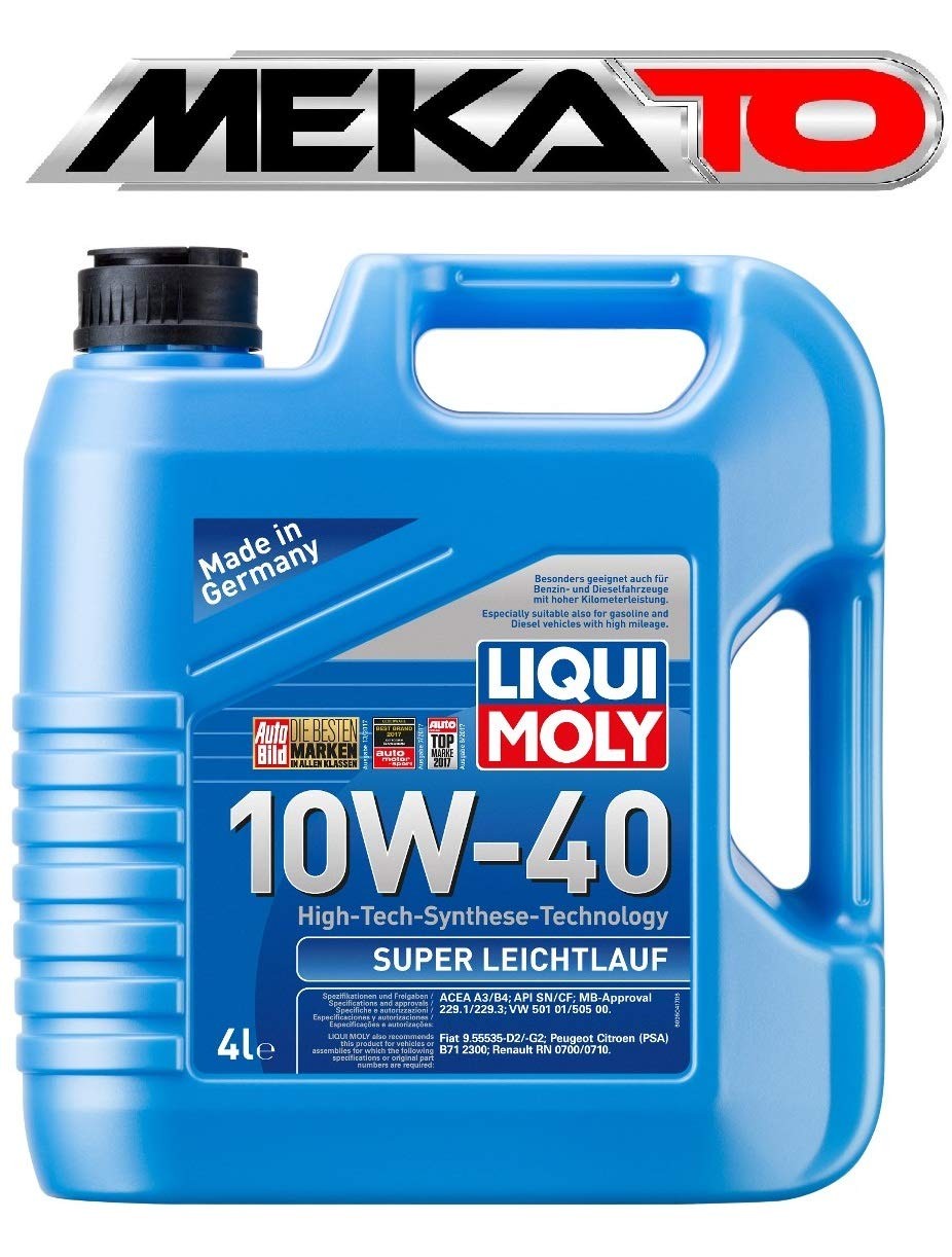 Liqui Moly Super Leichtlauf 10W-40 4 l Otomotiv Bakım Ürünü