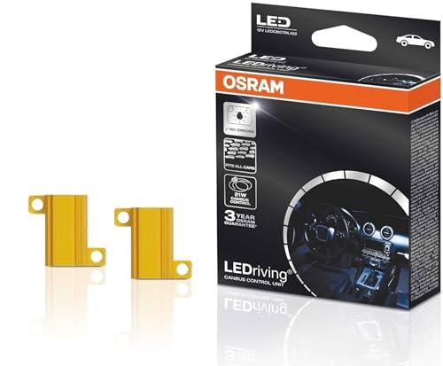 21W Osram LED Arıza Giderici, LEDCBCTRL102, LED Sis kısa uzun Farlarında Hata Önleme, 2 Adet