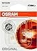 (Double Blister, Cool Blue Intense) - OSRAM COOL BLUE INTENSE W5W halogen, licence plate position light, 2825HCBI-02B, 12 V passenger car, double blister (2 unit)