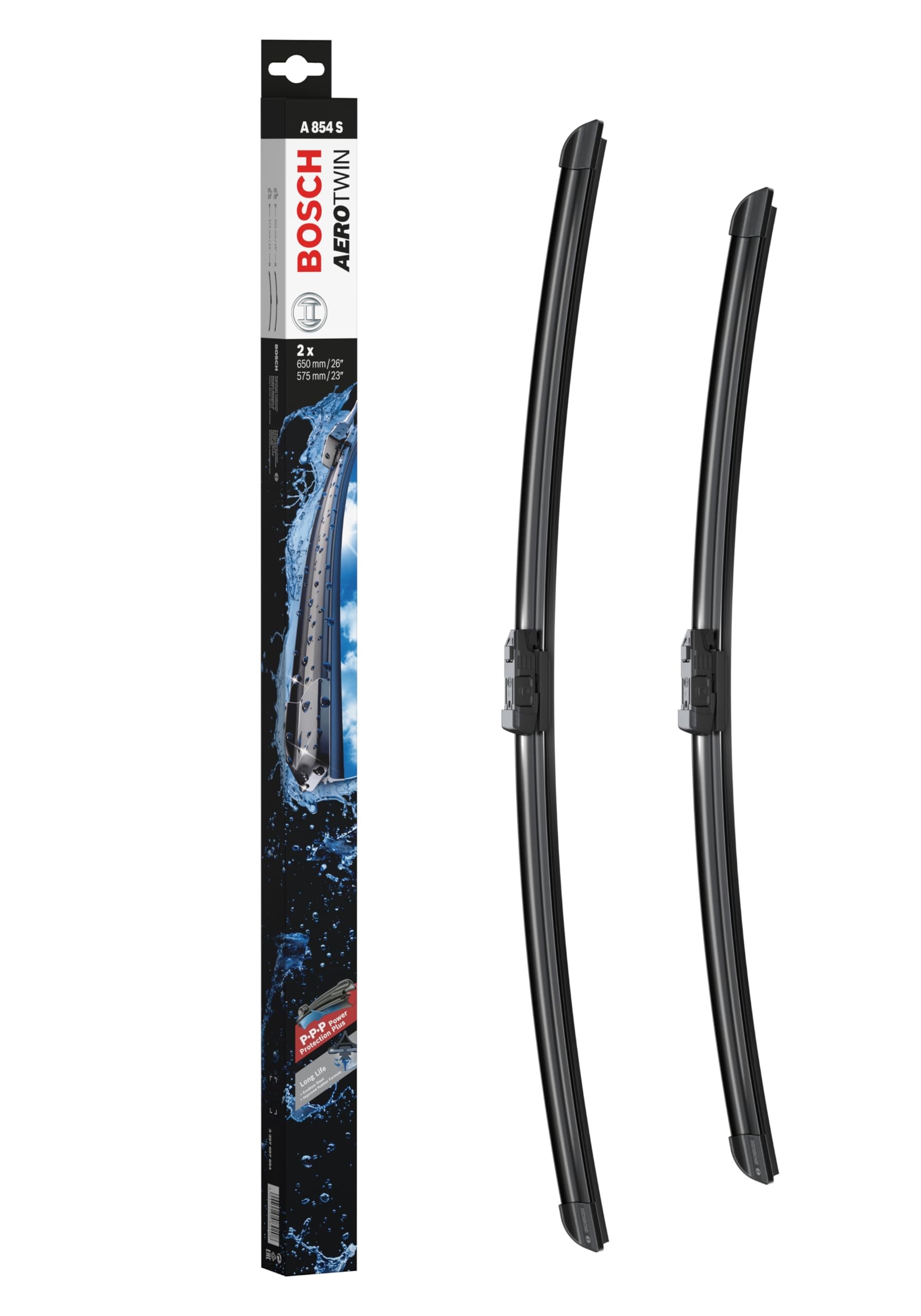 BOSCH Aerotwin Silecek Seti Mercedes GL Serisi X166 (2012-2015), GLE W166 (2015-2018) [650/575 mm] A854S 3397007854