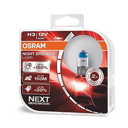 Osram Night Breaker Laser H3 Ampul 64151NL -%150 Daha Fazla Işık